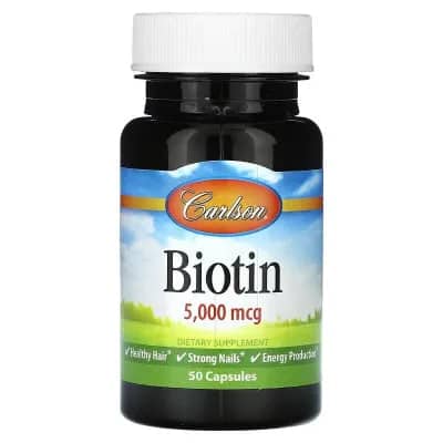 Biotin 5mg  50 Capsules 1