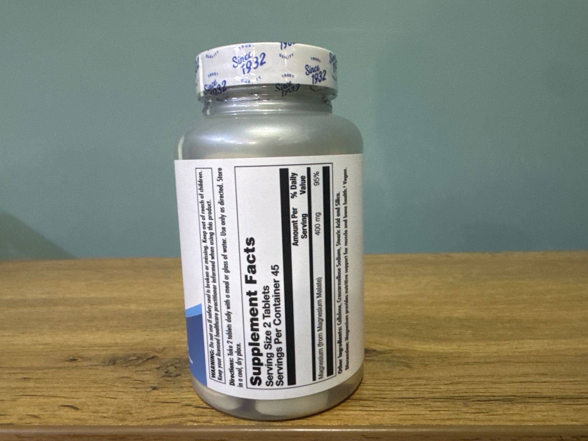 KAL MAGNESIUM MALATE 400 2