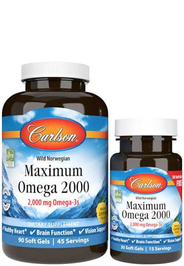 Carlson Maximum Omega 2000 mg 1