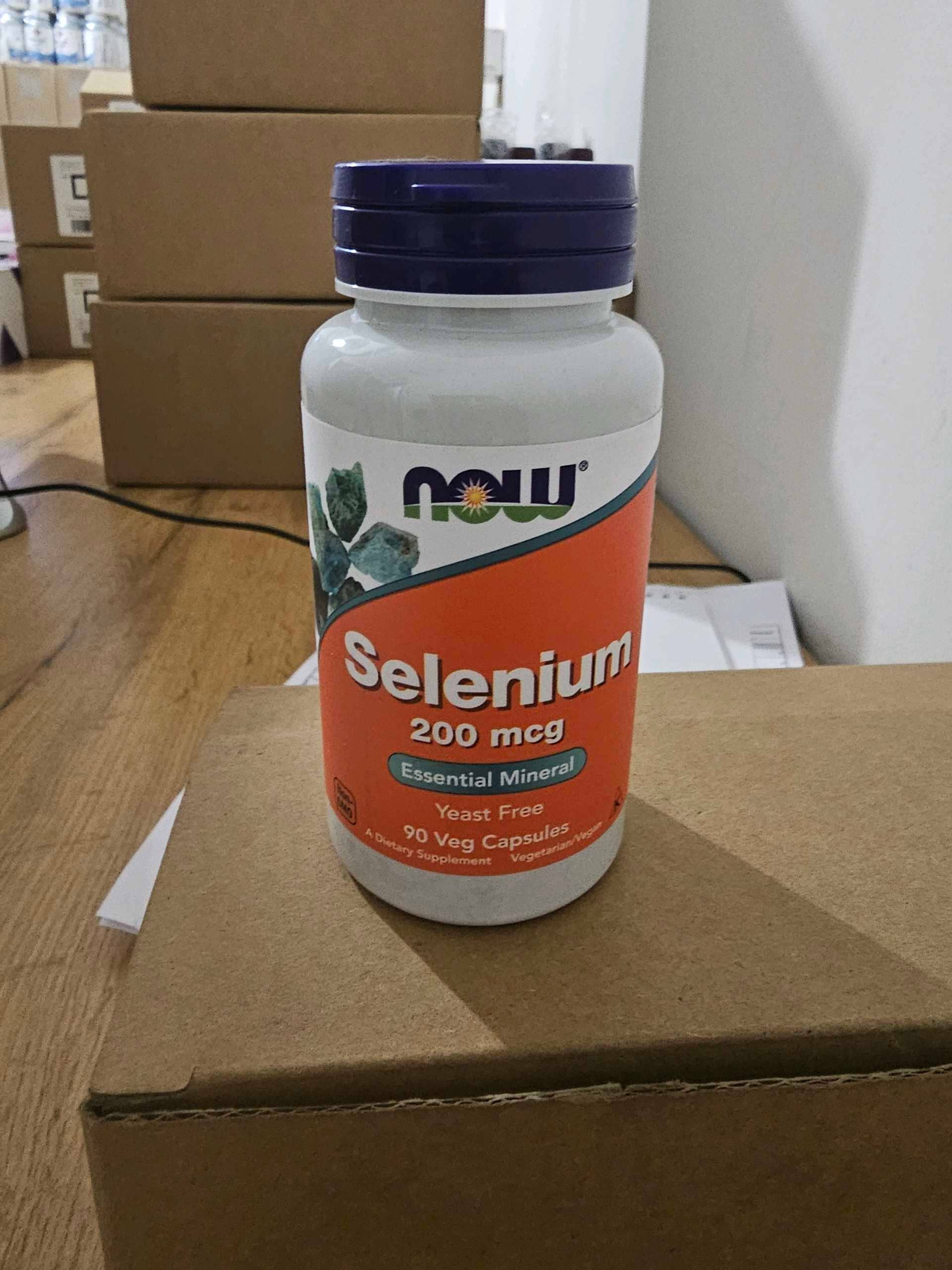 NOW FOODS SELENIUM 200MCG 90 VCAP 1