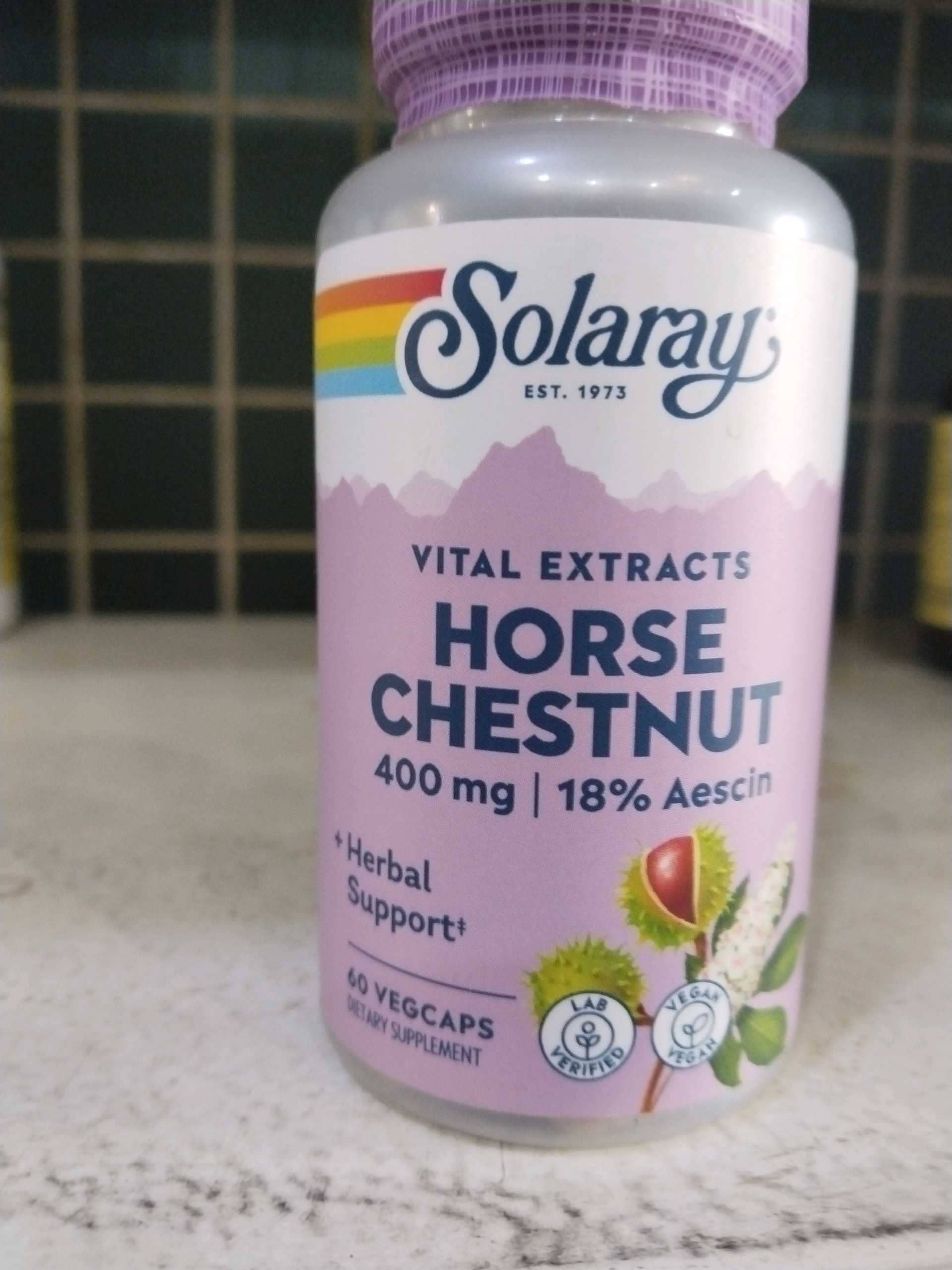 SOLARAY HORSE CHESTNUT 60 1