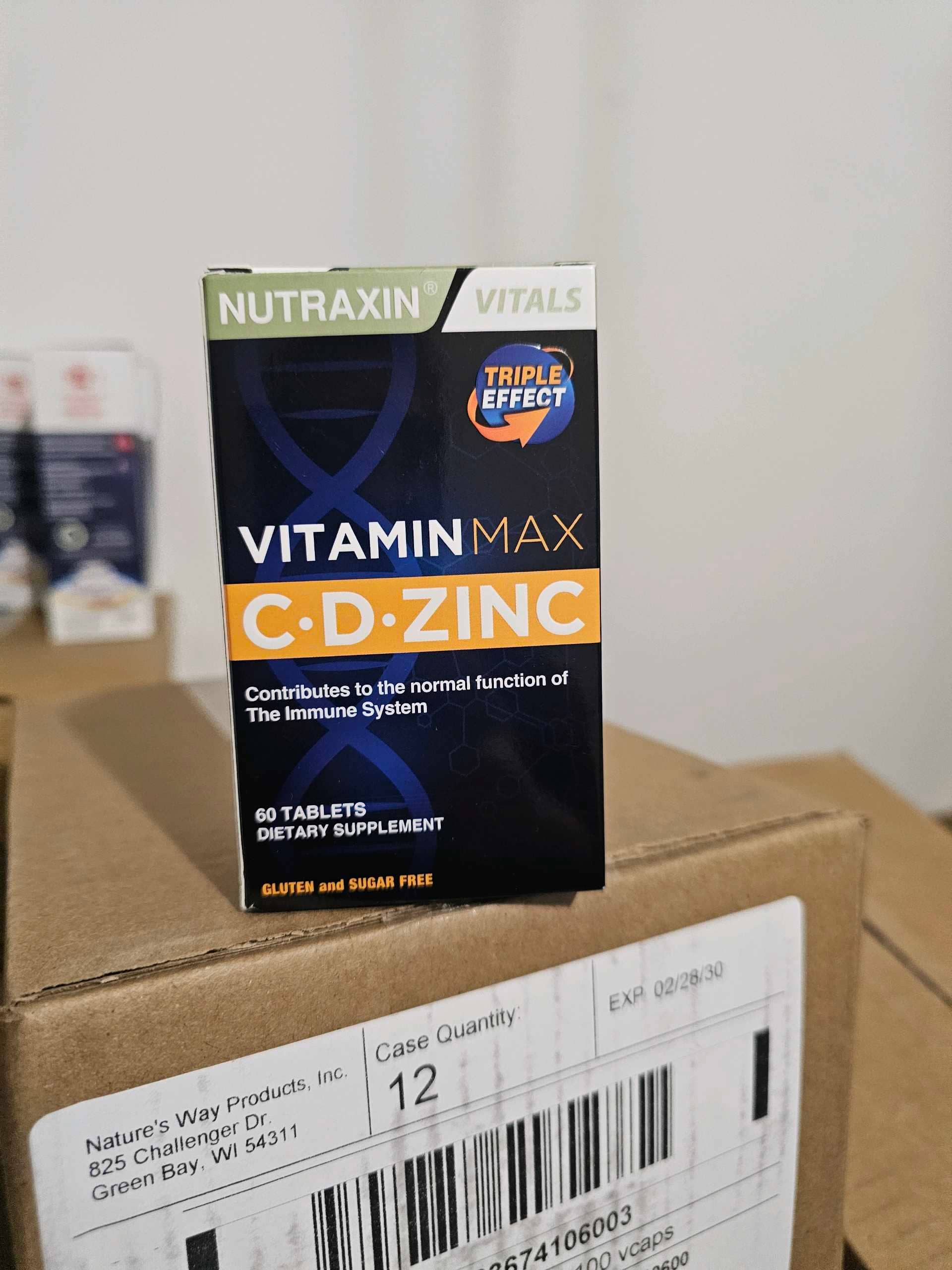 Nutraxin Vitamin MAx (C-D) 1