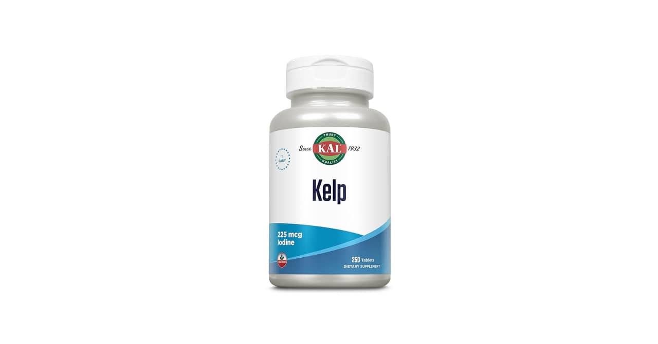 KAL Kelp 225 iodine 250 tabs 1