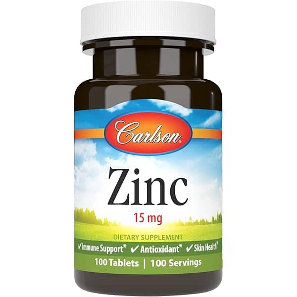 Carlson Zinc 100 Tablets 1