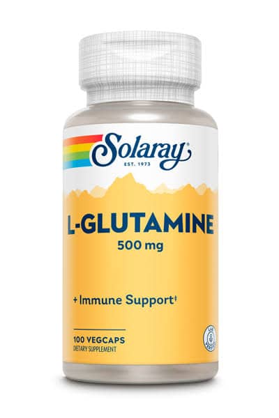 Solaray L-GLUTAMINE   500mg   100vegcaps 1