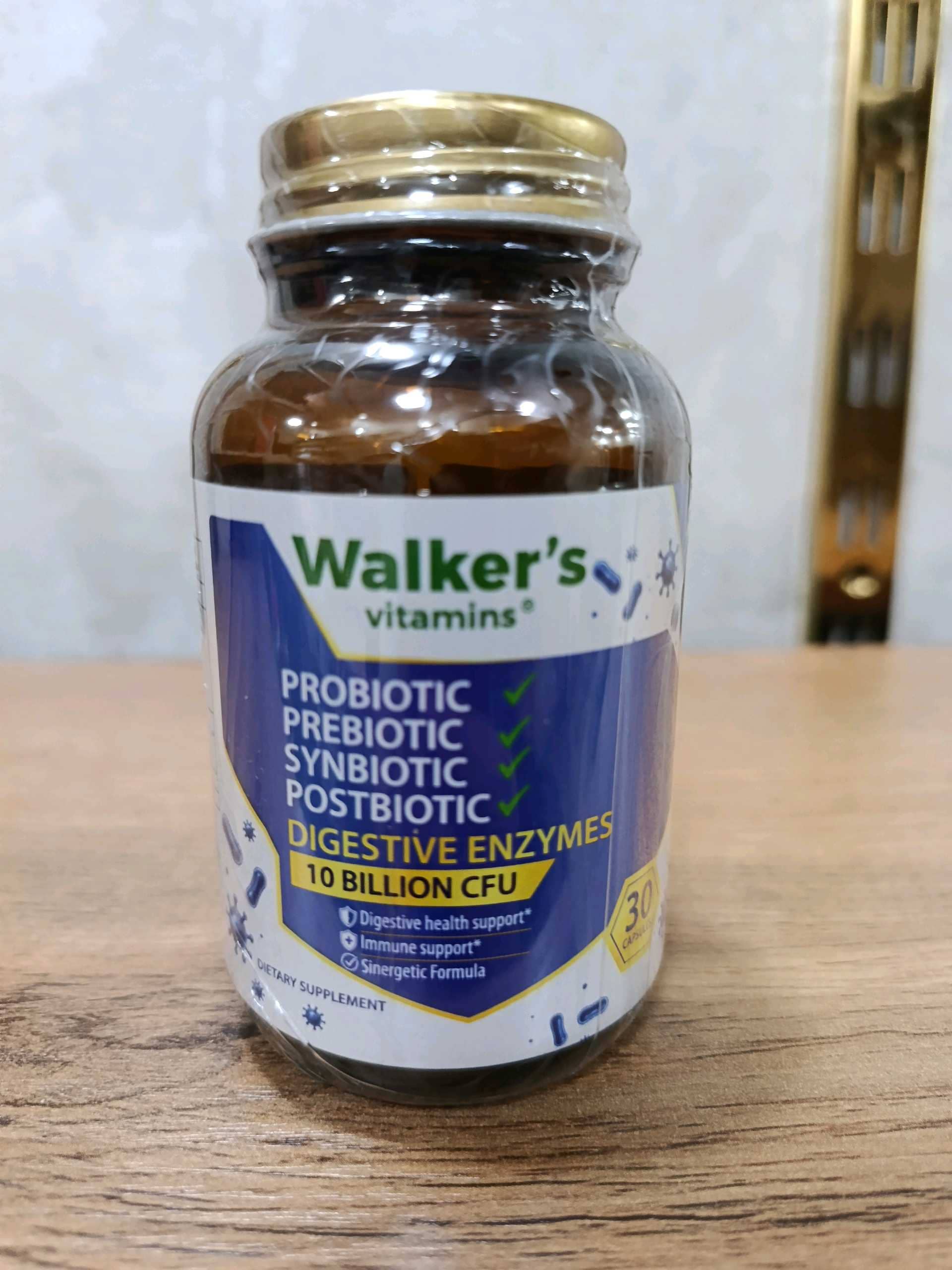 WALKERS DIGESTIVE ENZIMES 30 CAP 1