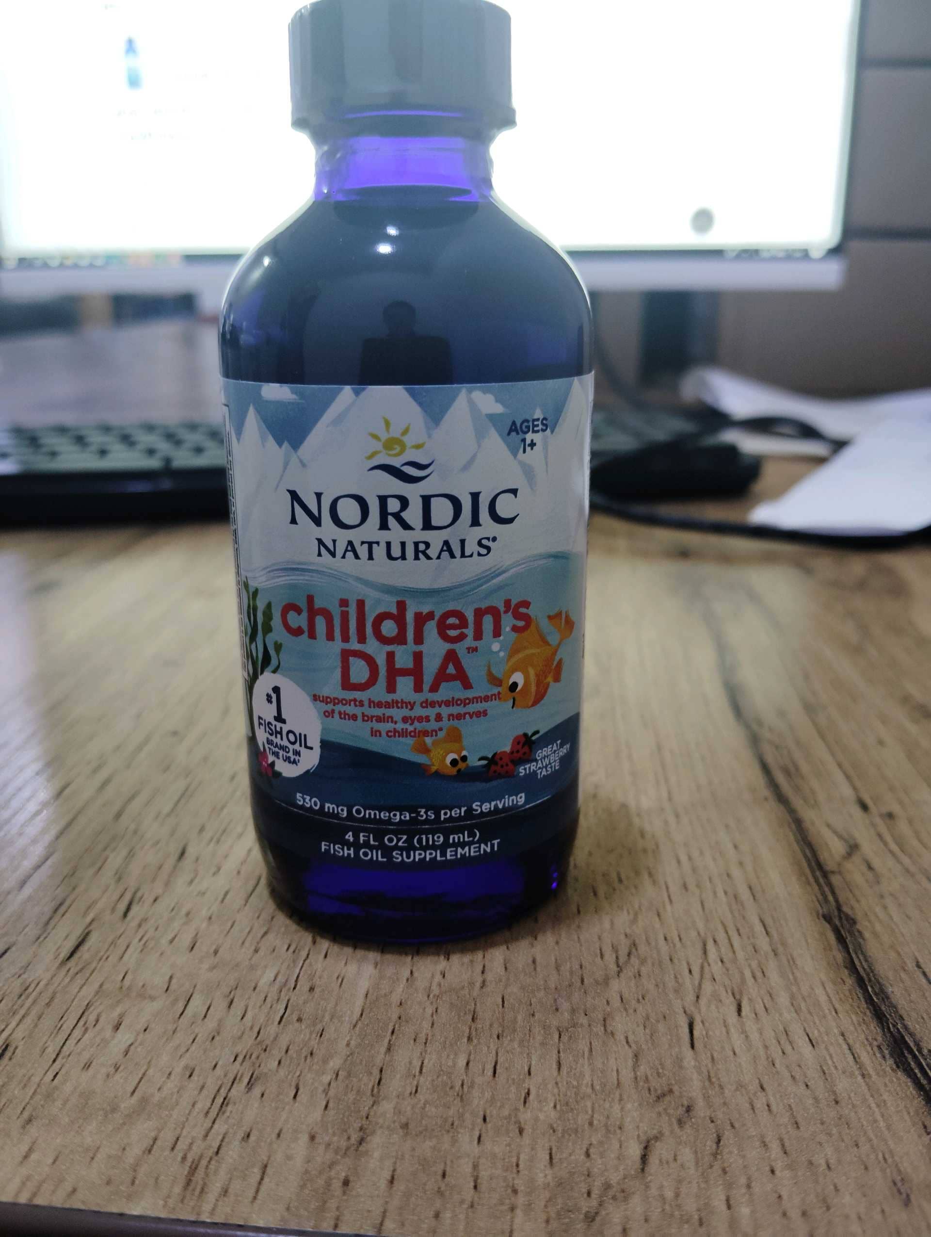 Nordic Naturals Children's DHA 530mg Omega 3+ 1