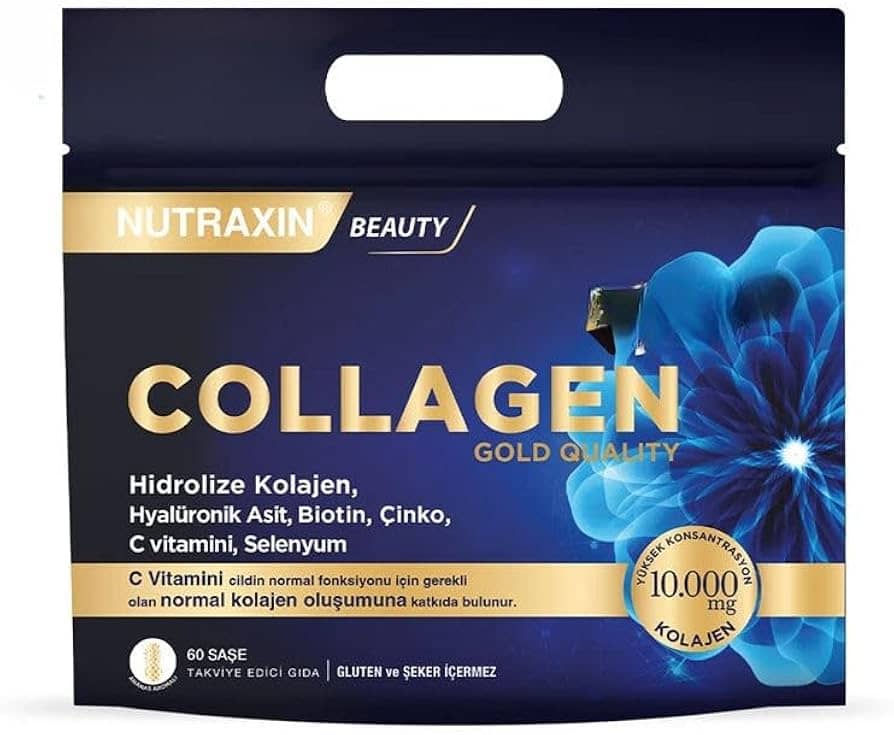NUTRAXIN Collagen Gold Quality Hidrolize Kolajen 60 Saşe 1