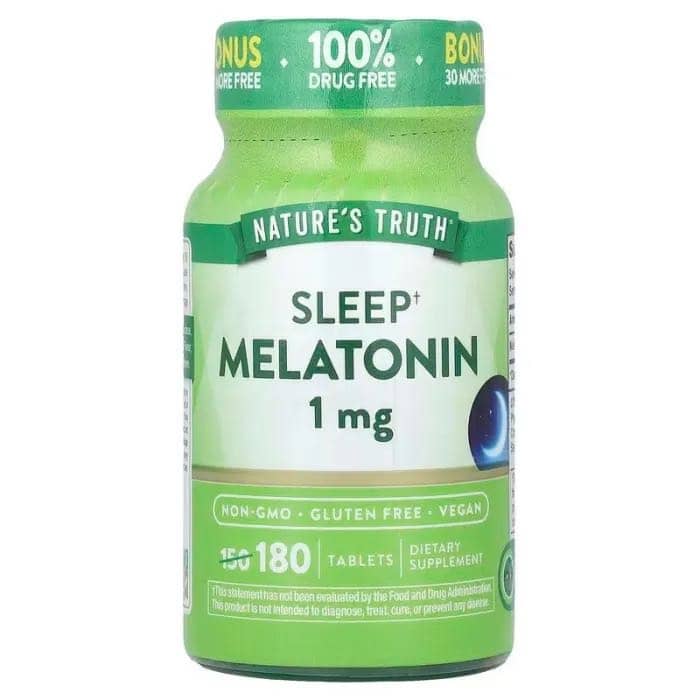 natures truth melaton 1mg 1