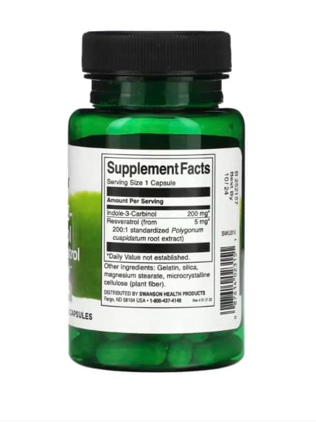 Indole 3 Carbinol Resveratrol 2