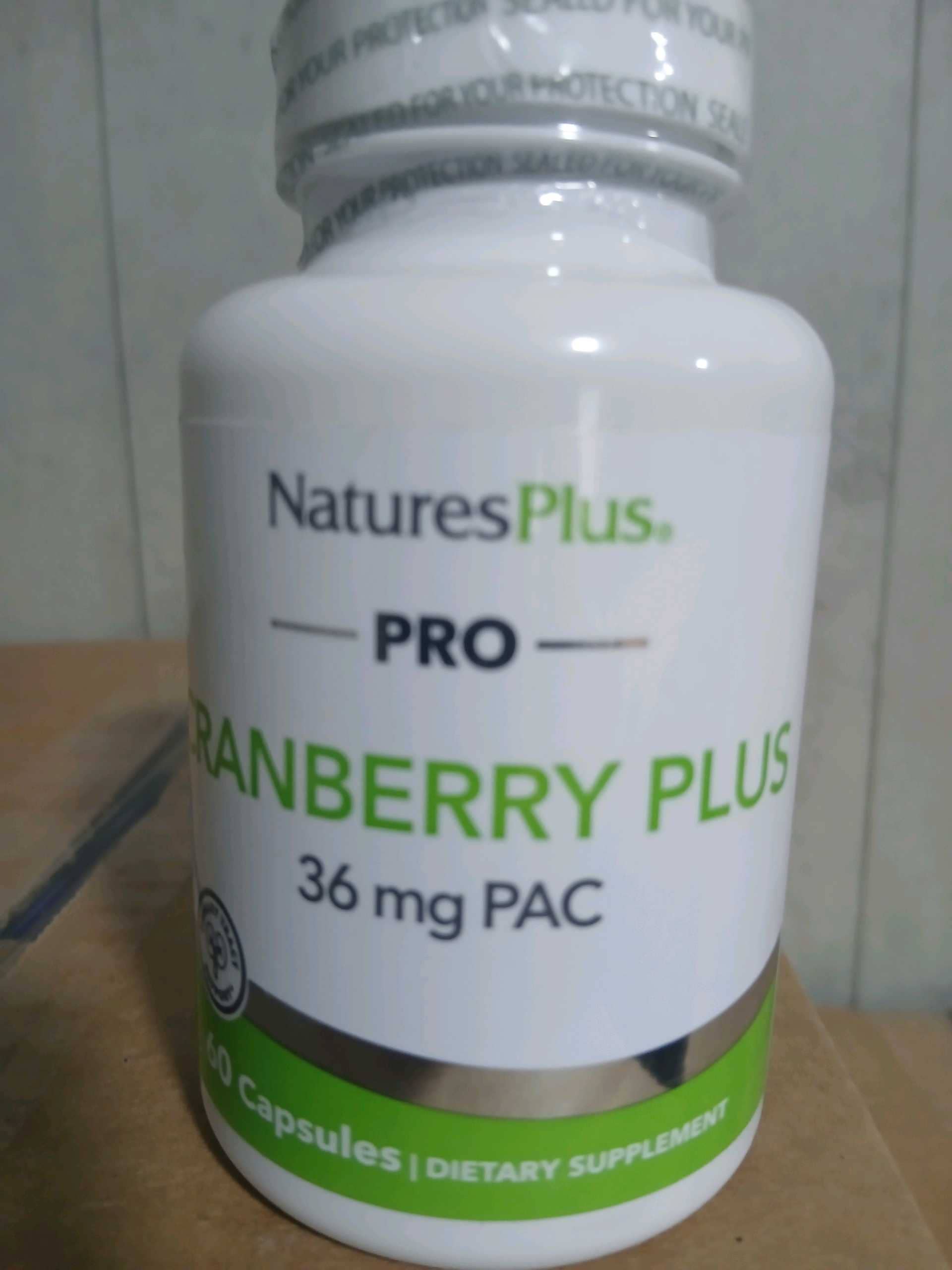NATURES PLUS CRANBERRY PLUS 60 1