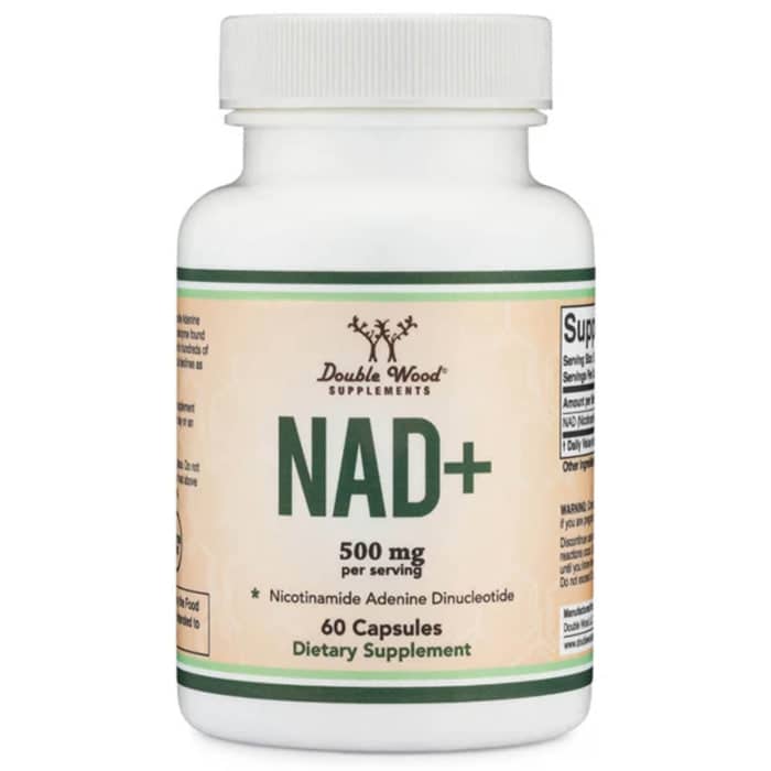 DoubleWood NAD+ - 60 x 500 mg capsules 1