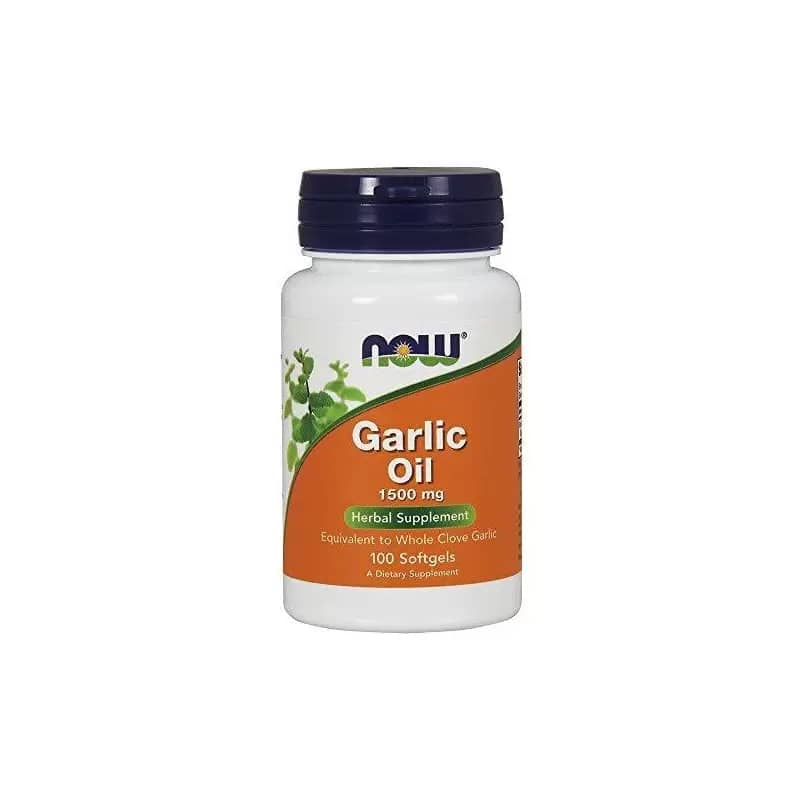 NOW GARLIC OIL 1500mg   100 SGELS 1