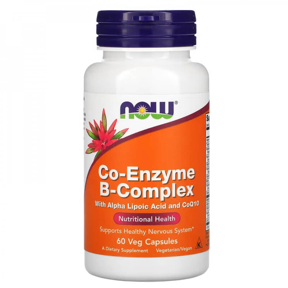 NOW Co-Enzyme B-Complex with alpha Lipoic Acid 1