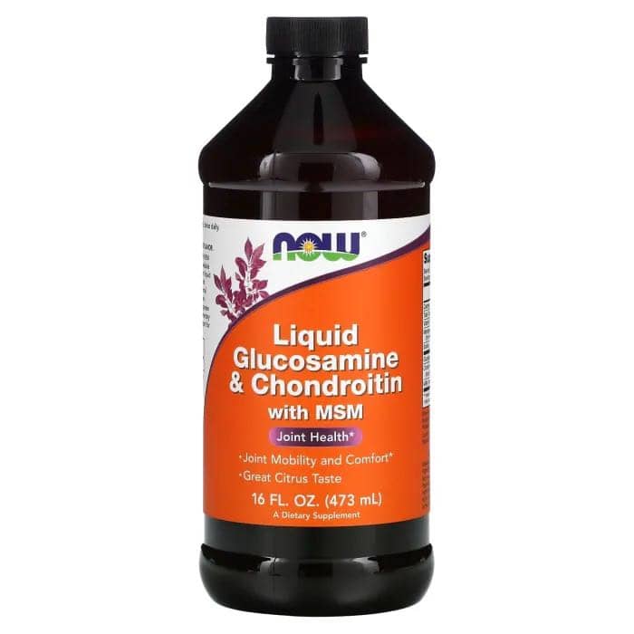NOW Liquid Glucosamine Chondriotin 1