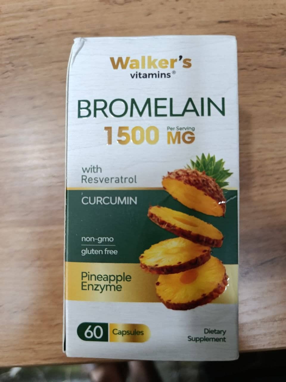 WALKERS BROMELAIN 1500 MG 60CAP 1