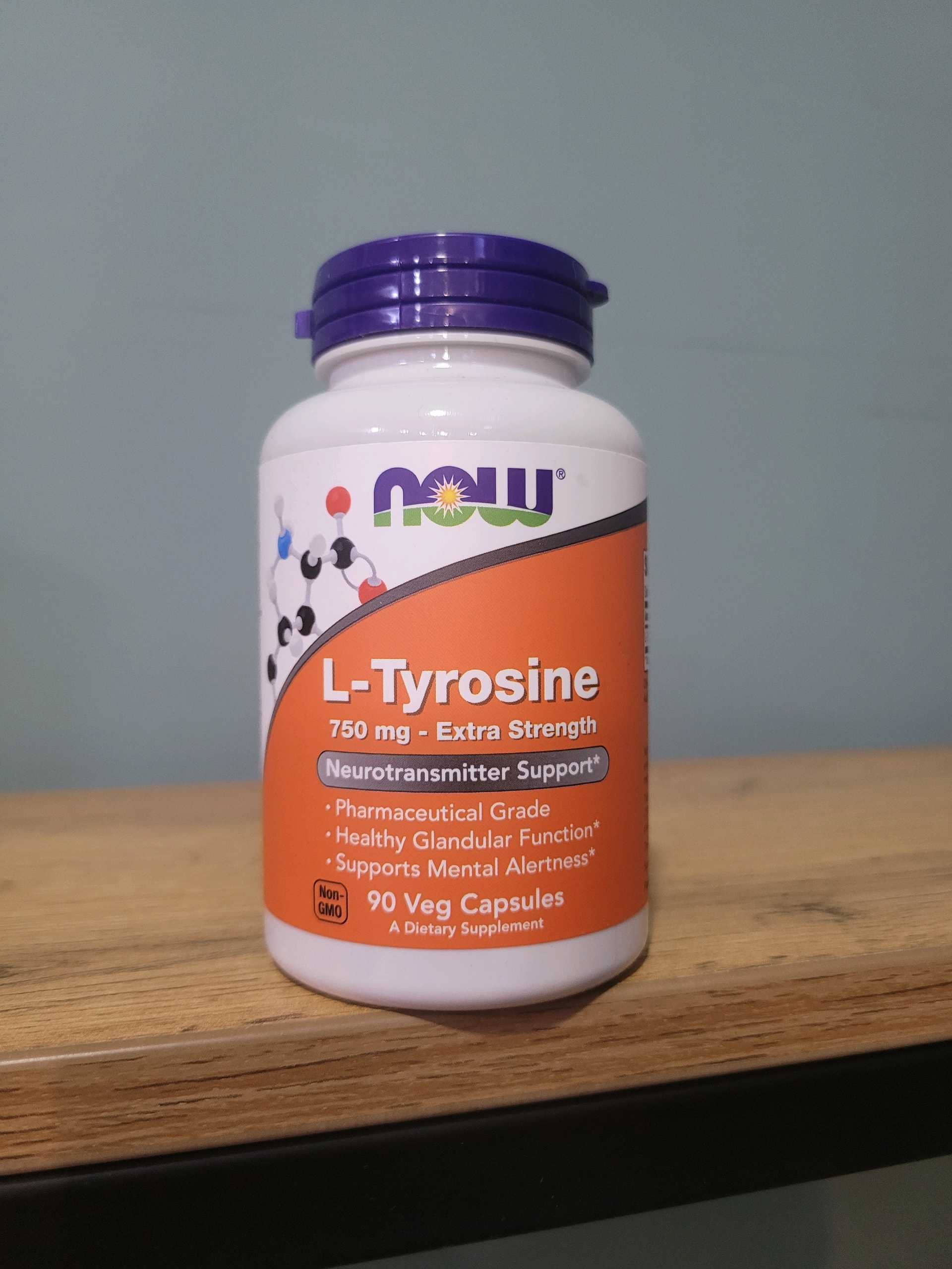 TYROSINE 750mg   90 VCAPS 1