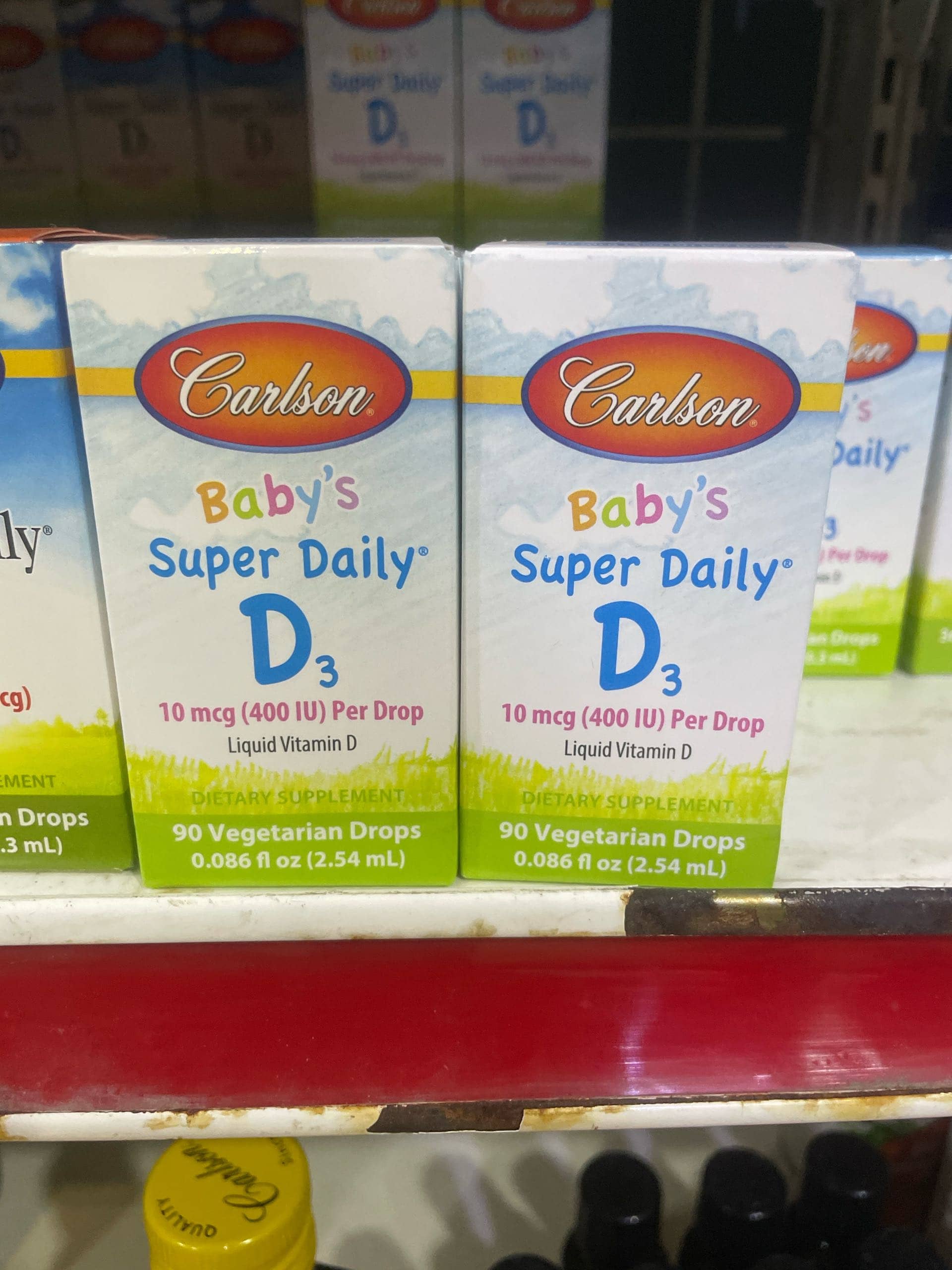 Carlson Baby's daily D3 400iu 10 mcg 1