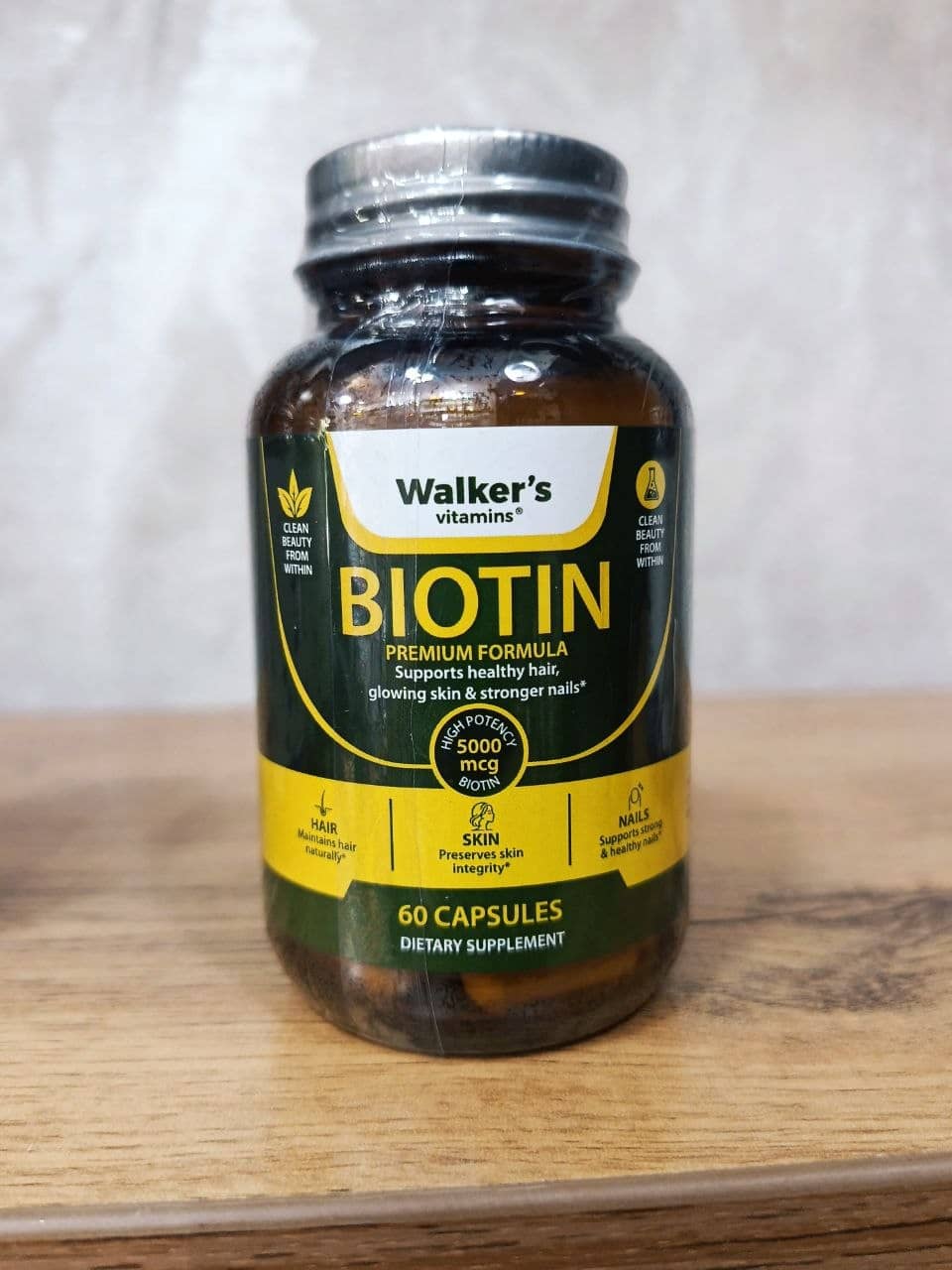 WALKERS BIOTIN 60 CAP 1