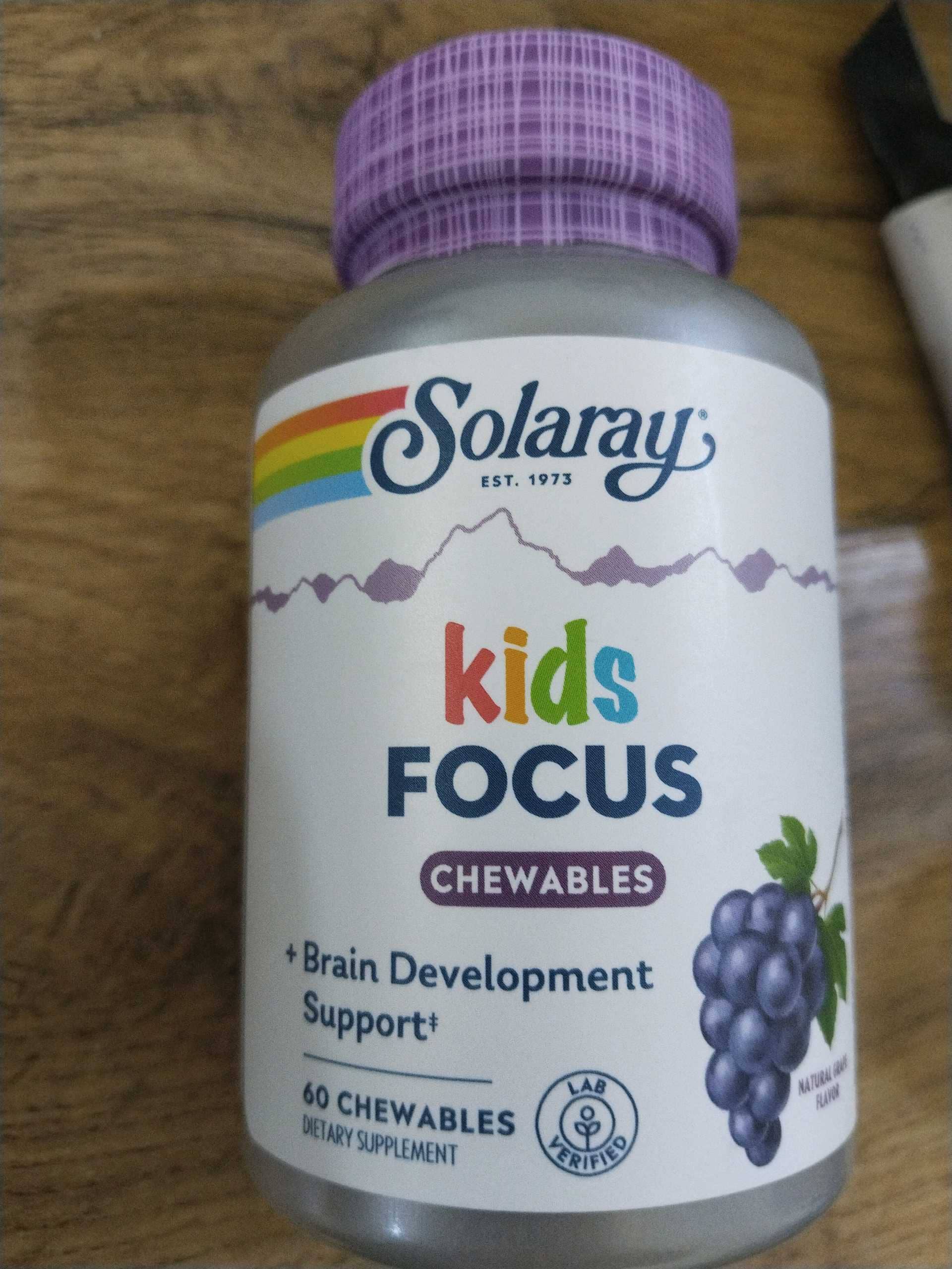 SOLARAY FOCUS FOR CHILDREN 60CT 1