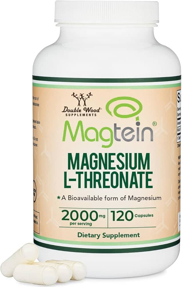 Double wood Magnesium Threonate - 100 x 500 mg capsules 1