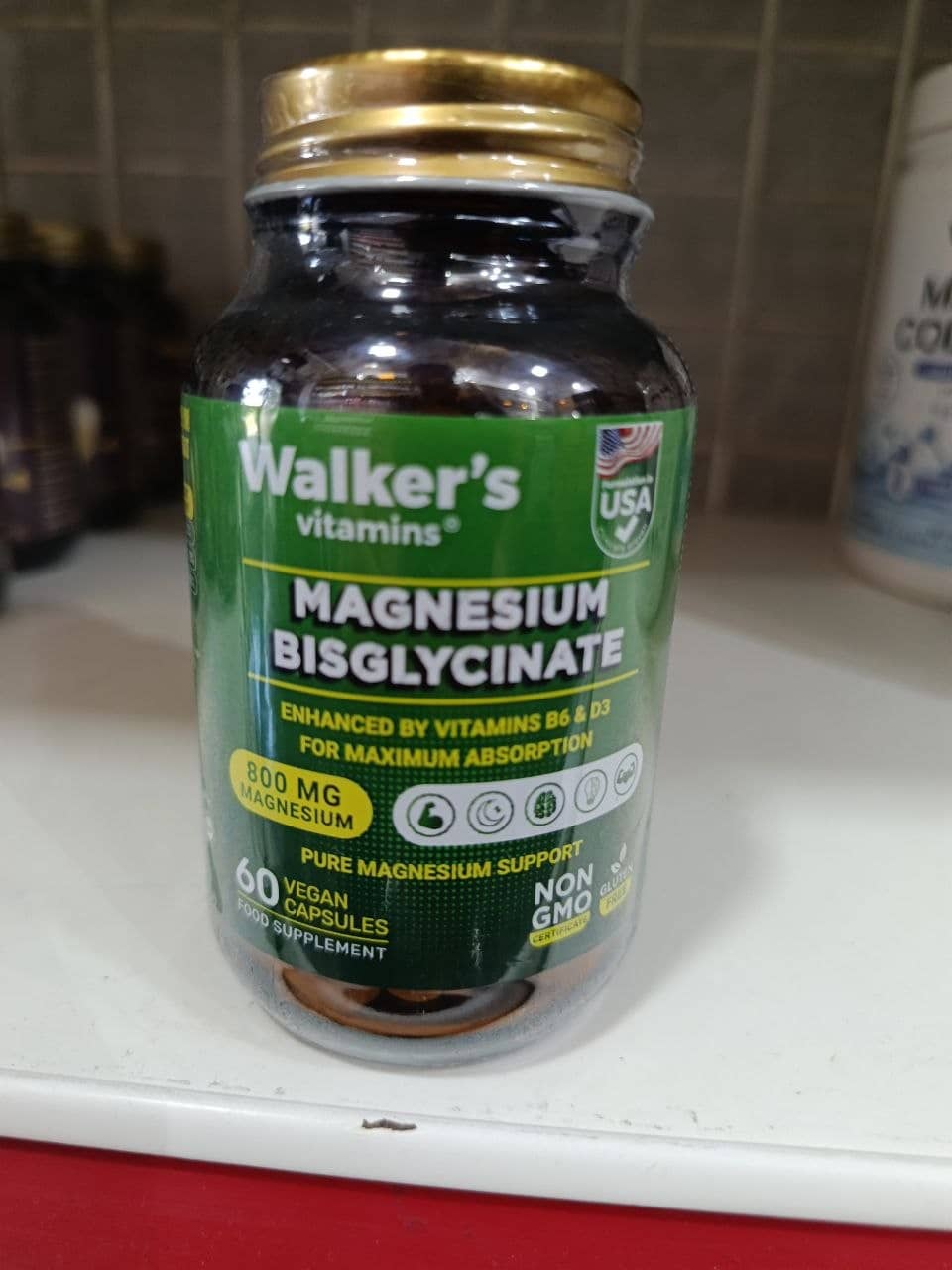 WALKERS SLEEP MAGNESIUM BISGLISINAT 1