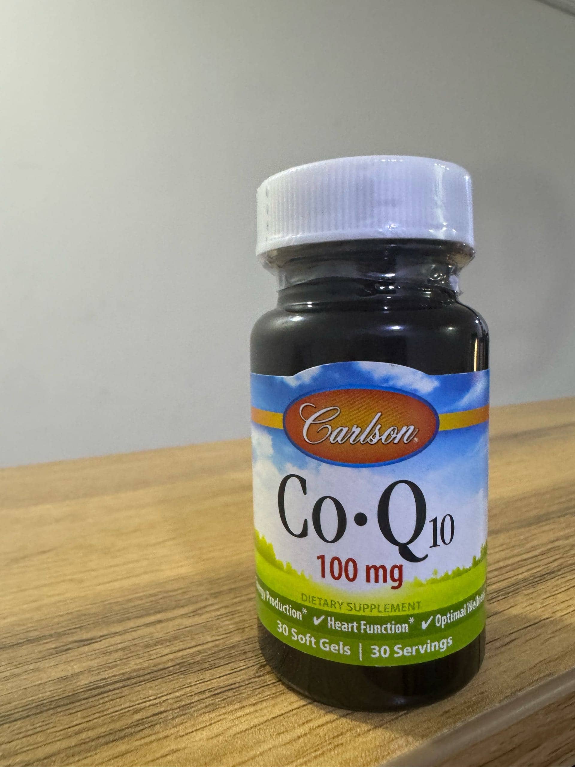 Carlson Co-Q-10 100mg 30 Soft Gels 1