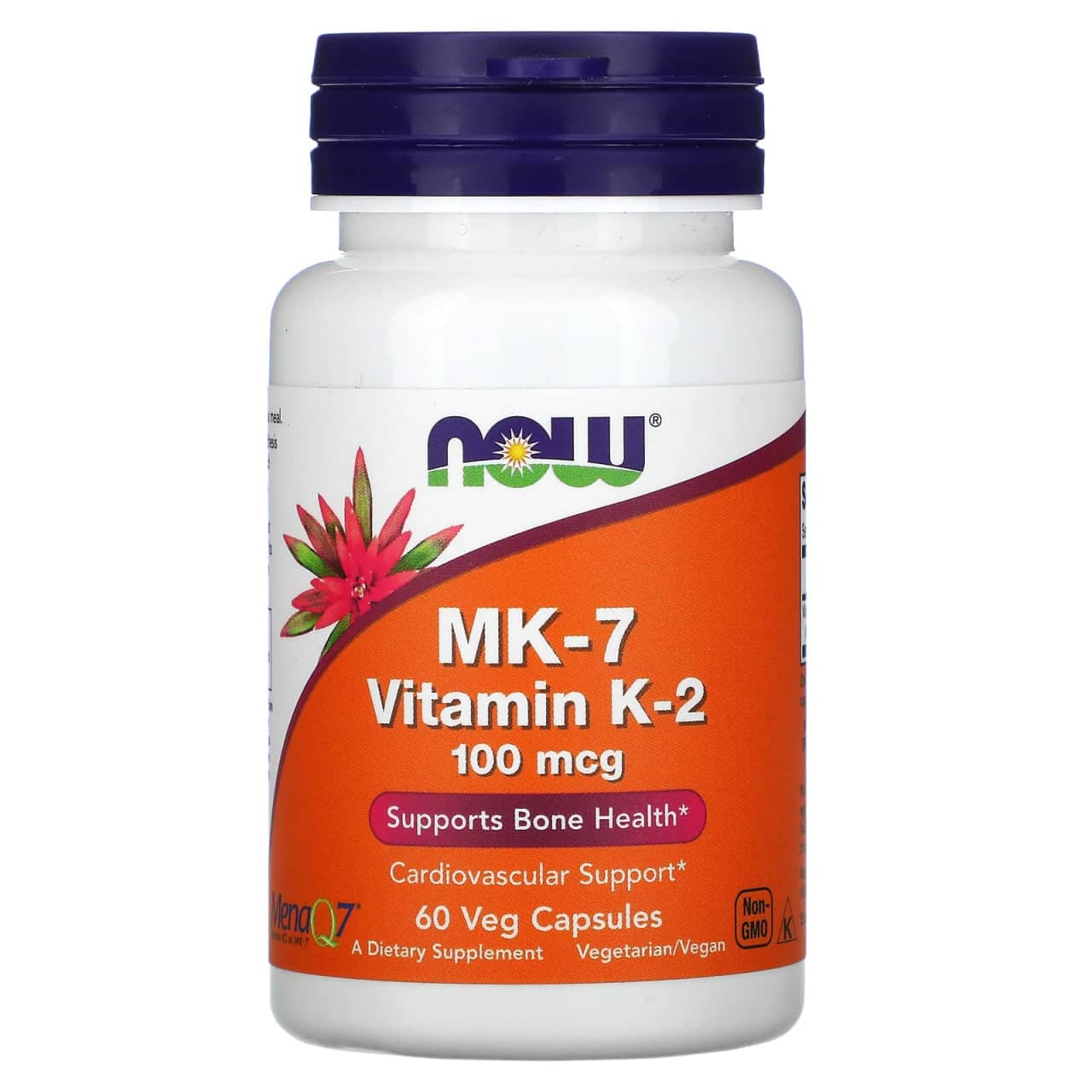 NOW VITAMIN K-2 (MK7) 100 mcg  60 VCAPS 1