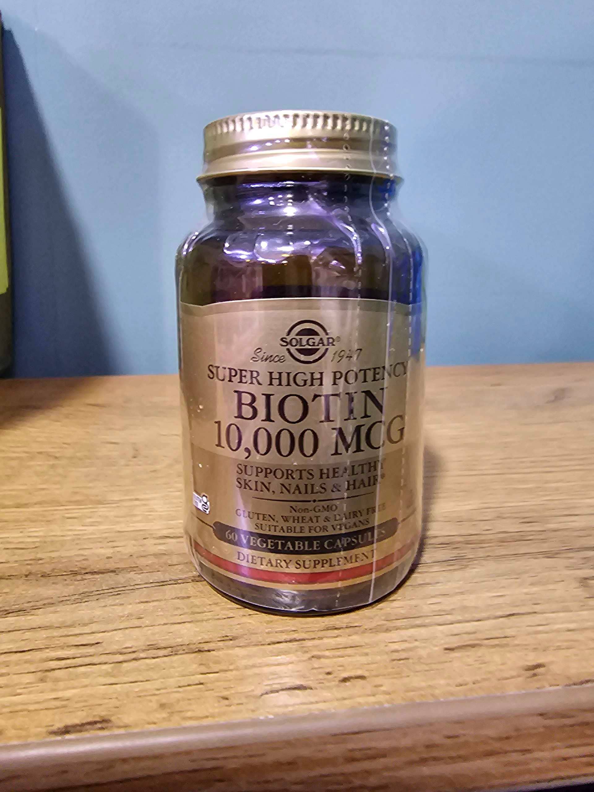 SOLGAR BIOTIN 10000 60ST 1