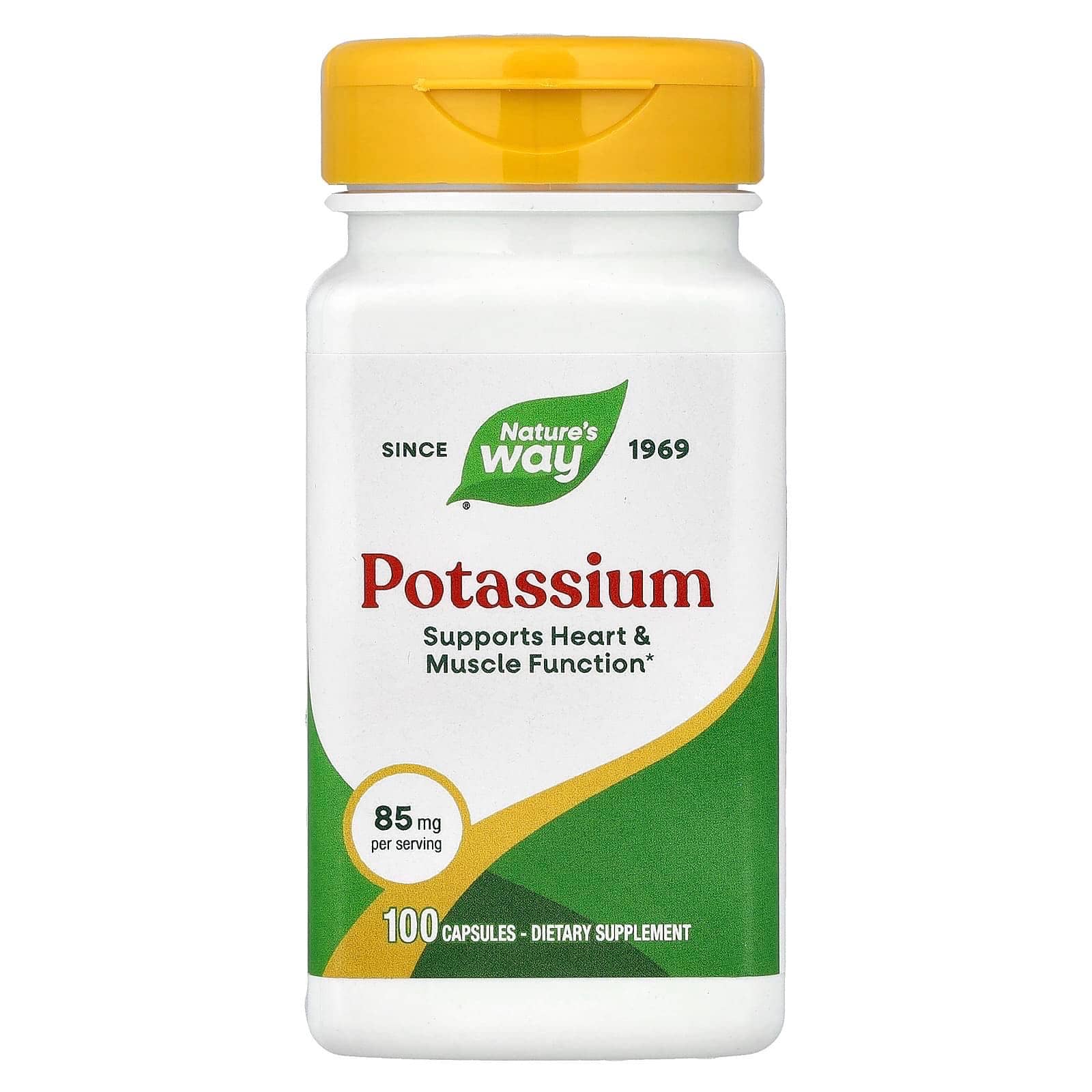 Nature’s way potassium 85 mg 100 cap 1