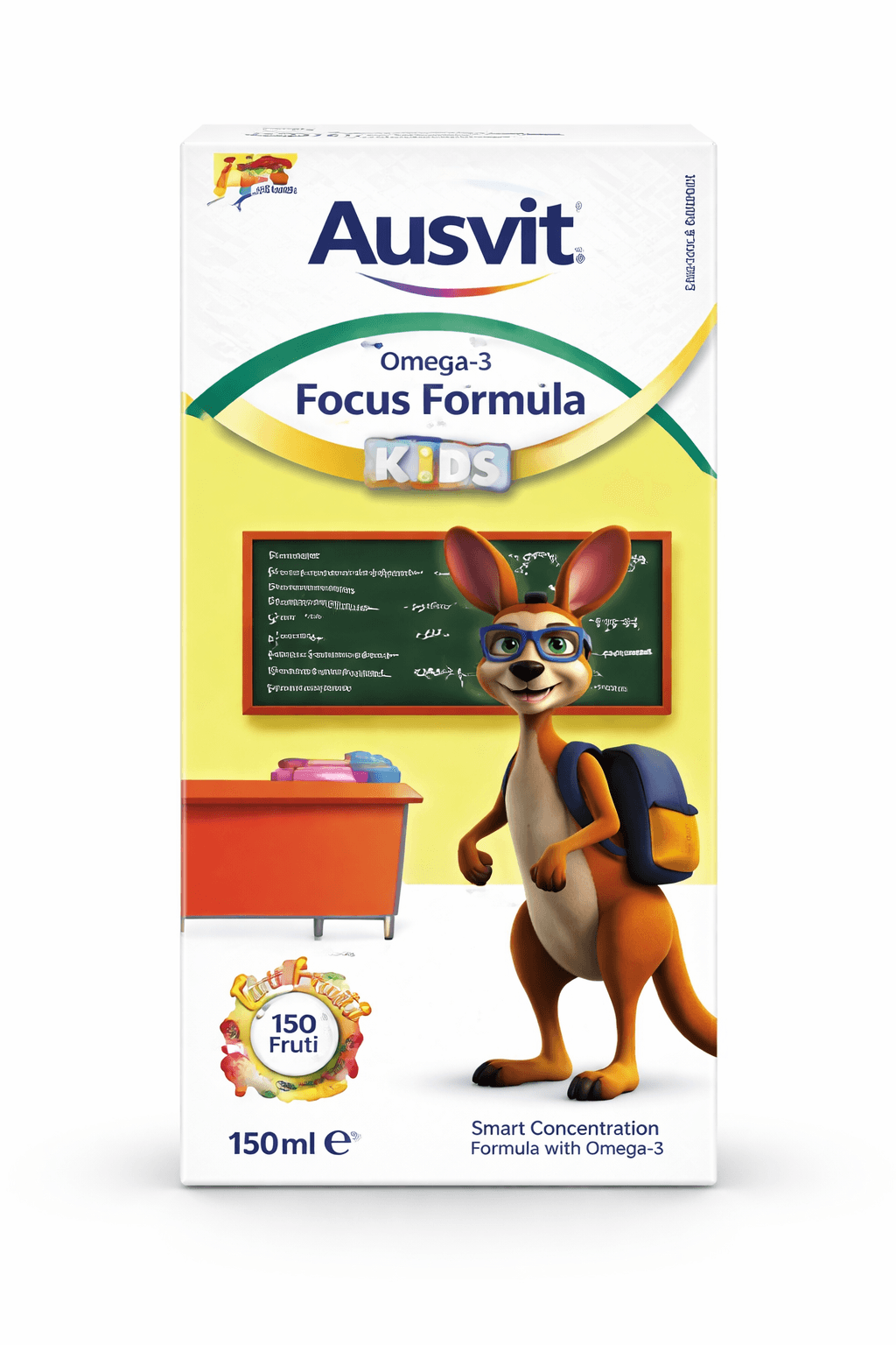 AUSVIT FOCUS FORMULA Omega 3 150ml 1