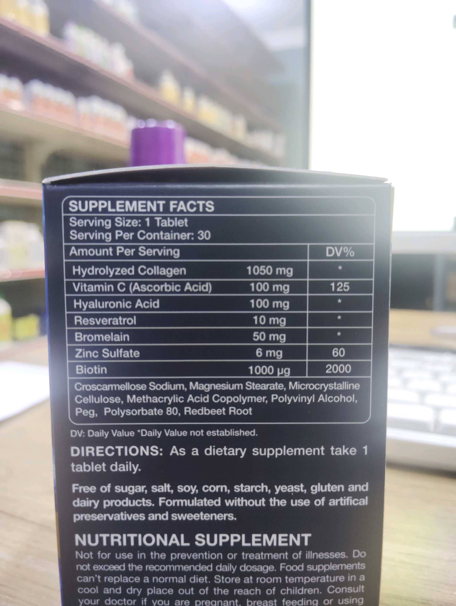 Nutraxin Collagen Gold Quality 30 tabs 2