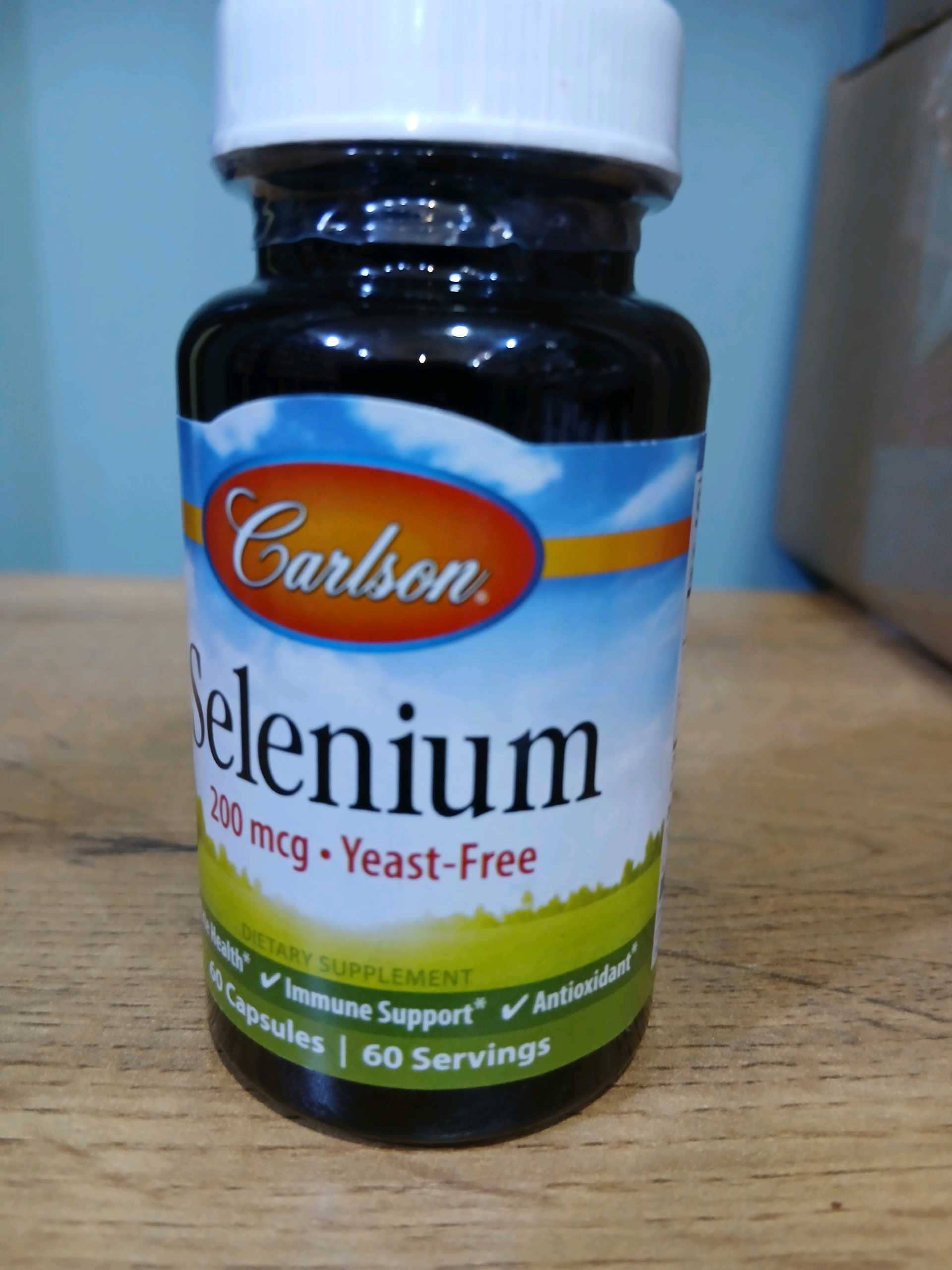 Carlson Selenium 60 Capsules 1