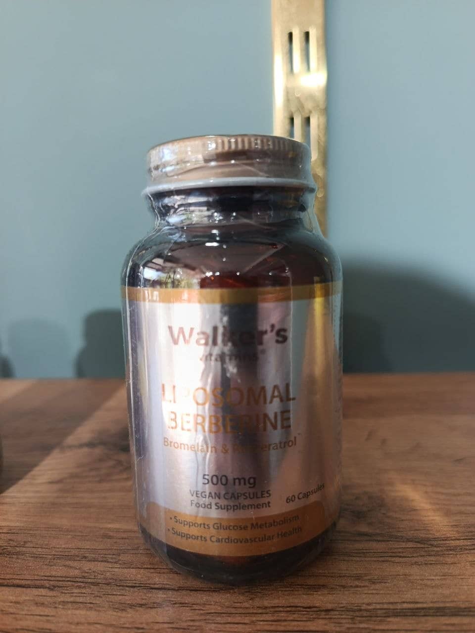 Walkers liposomal berberin 500 mg 60 cap 1