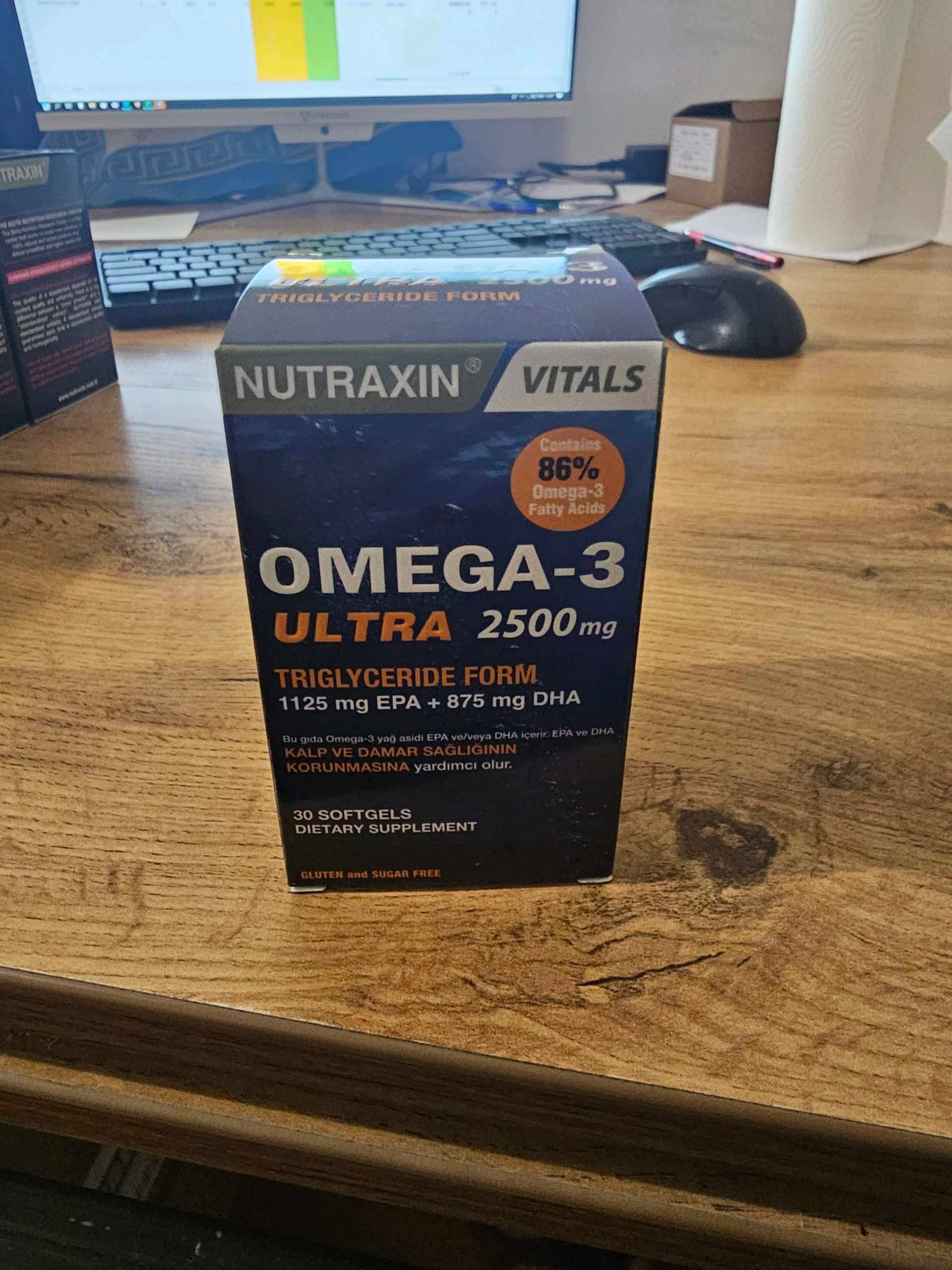 Nutraxin Ultra Omega 2500mg 1