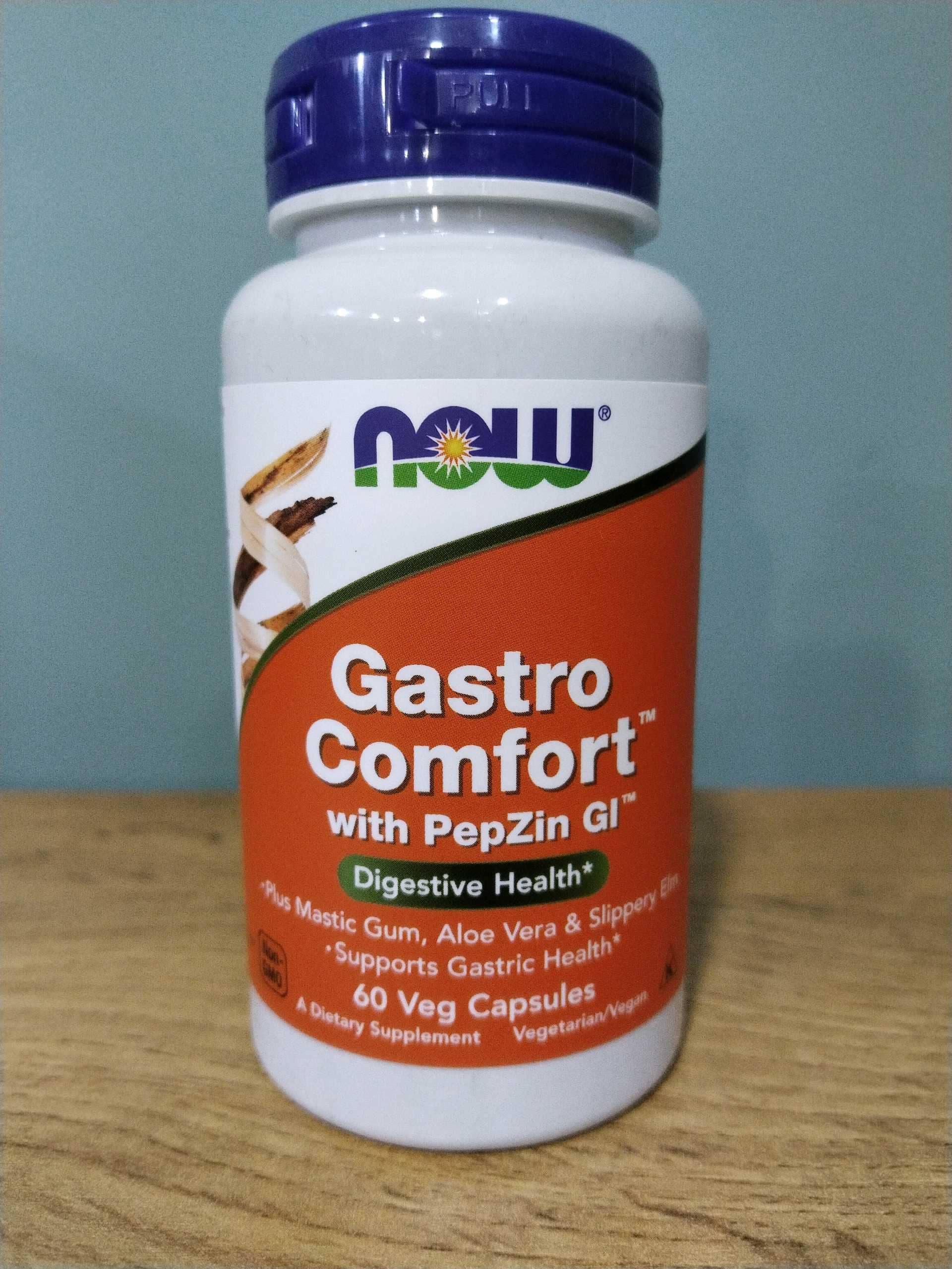 NOW FOODS GASTRO COMFORT 60 CAPS 1