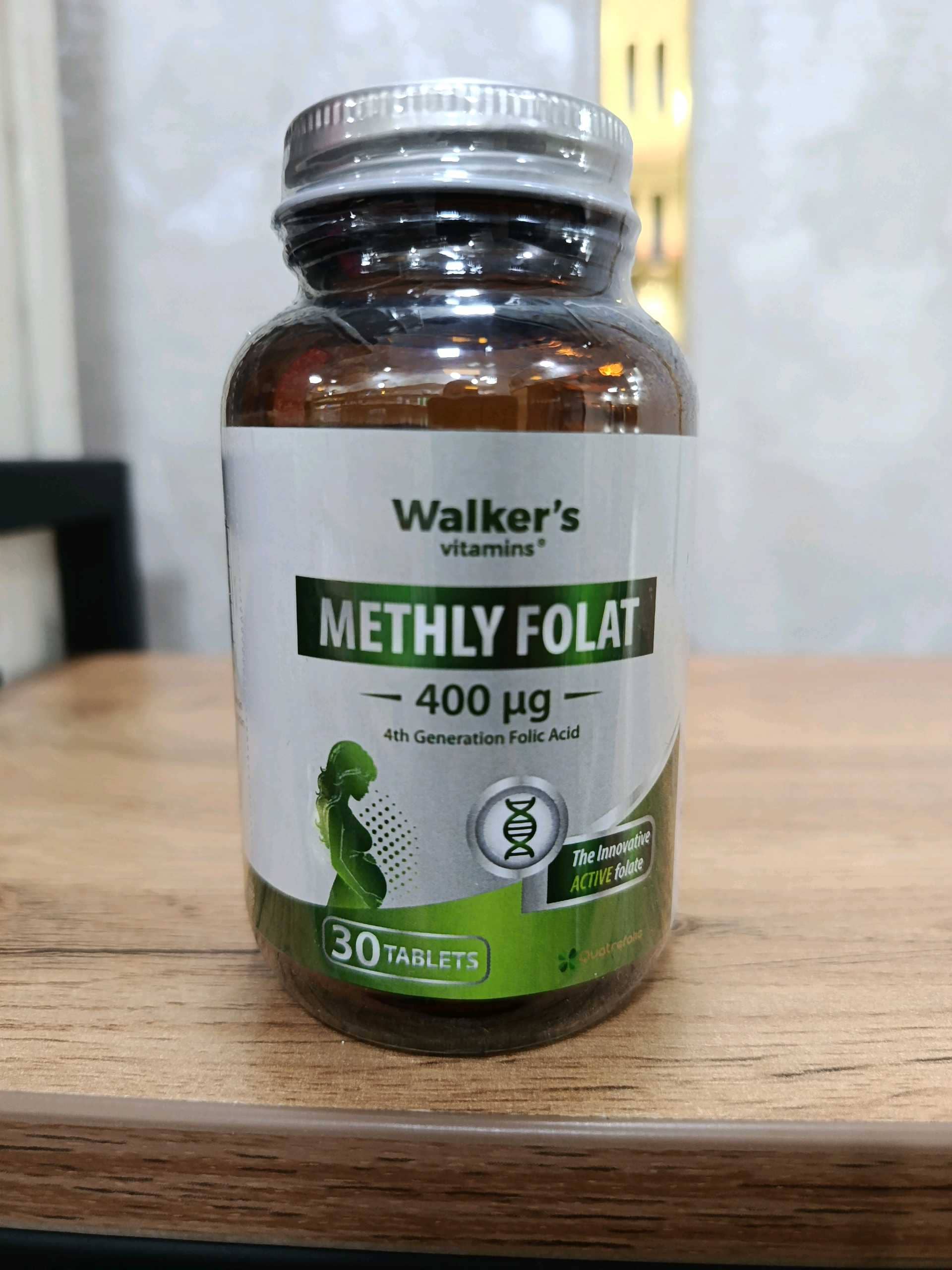 walkers metil folat 400mg 30 cap 1
