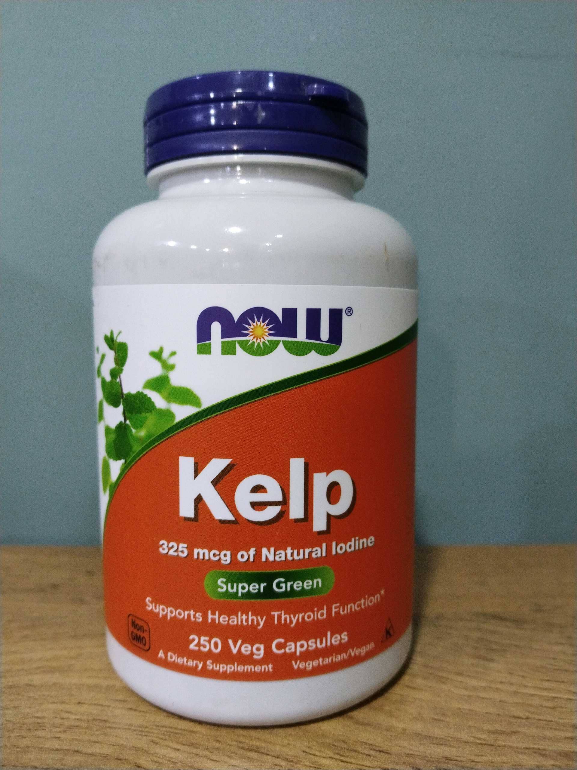 NOW FOODS KELP 250vcaps 1