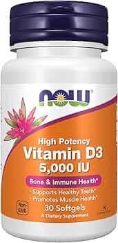 VIT D-3 5,000 IU  30 SGELS 1