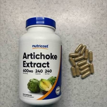 NUTRICOST ARTICHOKE 600MG 240CAP 1