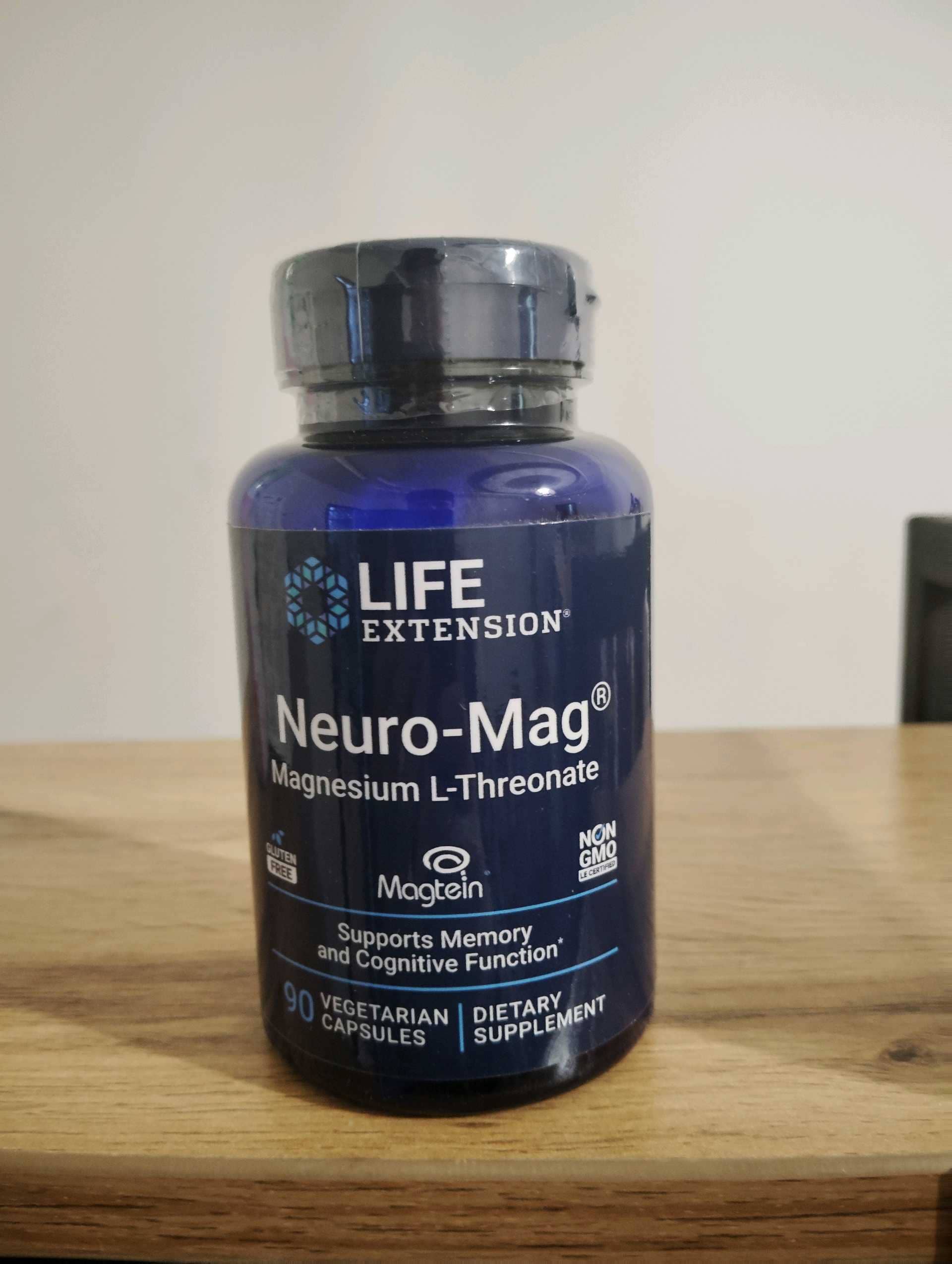 Life Extension, Neuro-Mag, Magnesium L-Threonate, 90 Vegetarian Capsules 1
