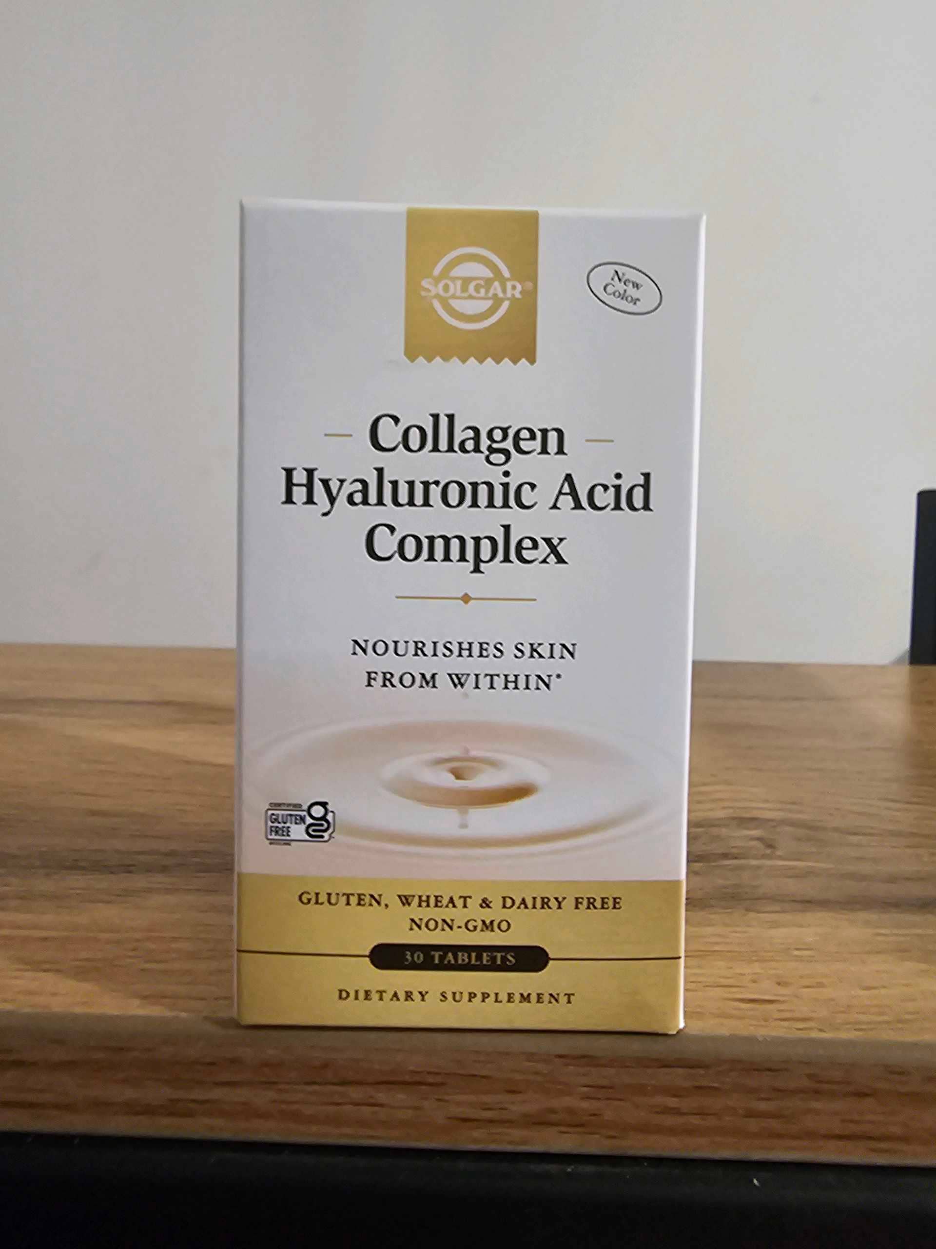 Solgar, Collagen Hyaluronic Acid Complex, 30 Tablets 1