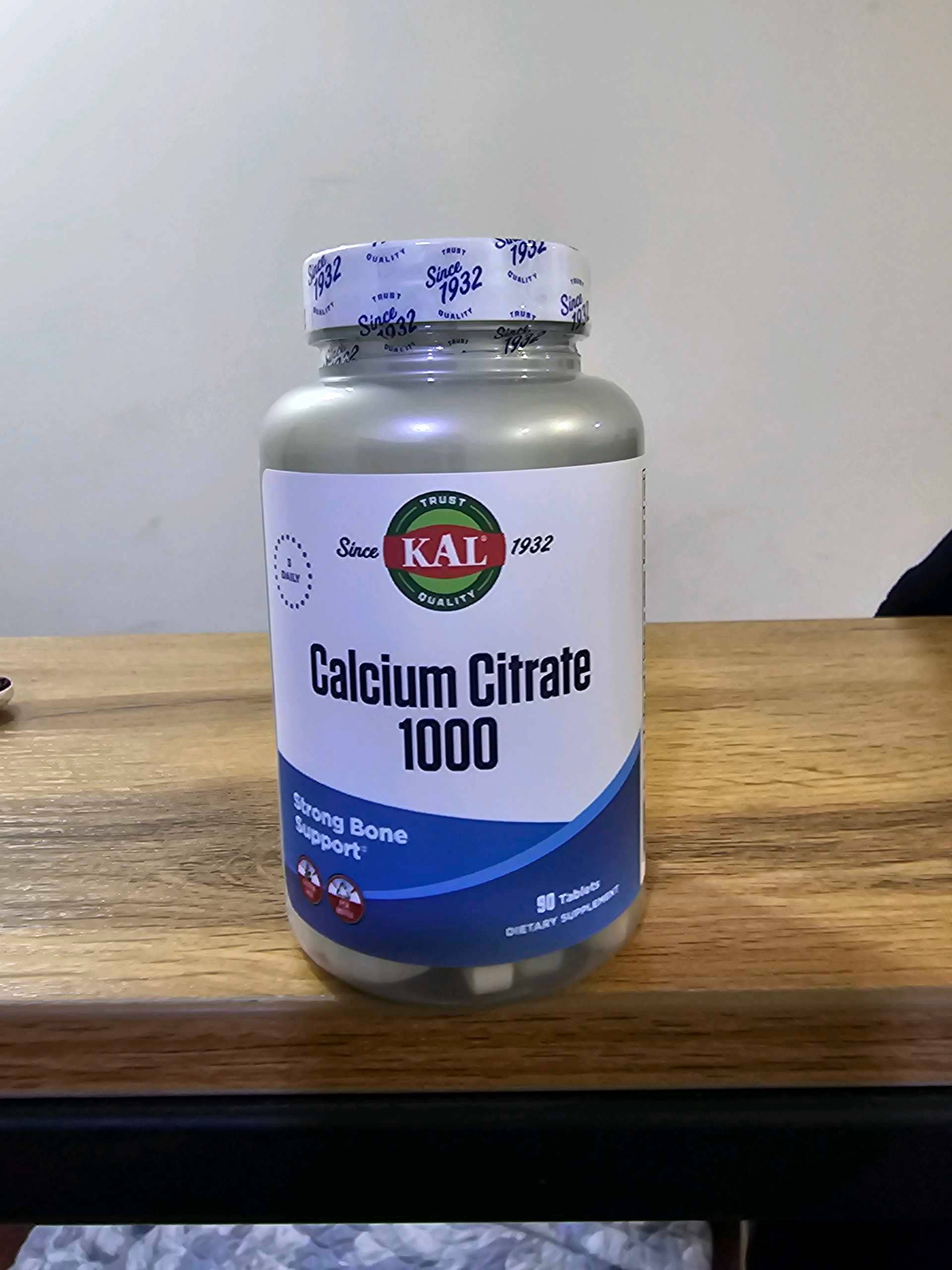 CALCIUM CITRATE 1000 90CT 1