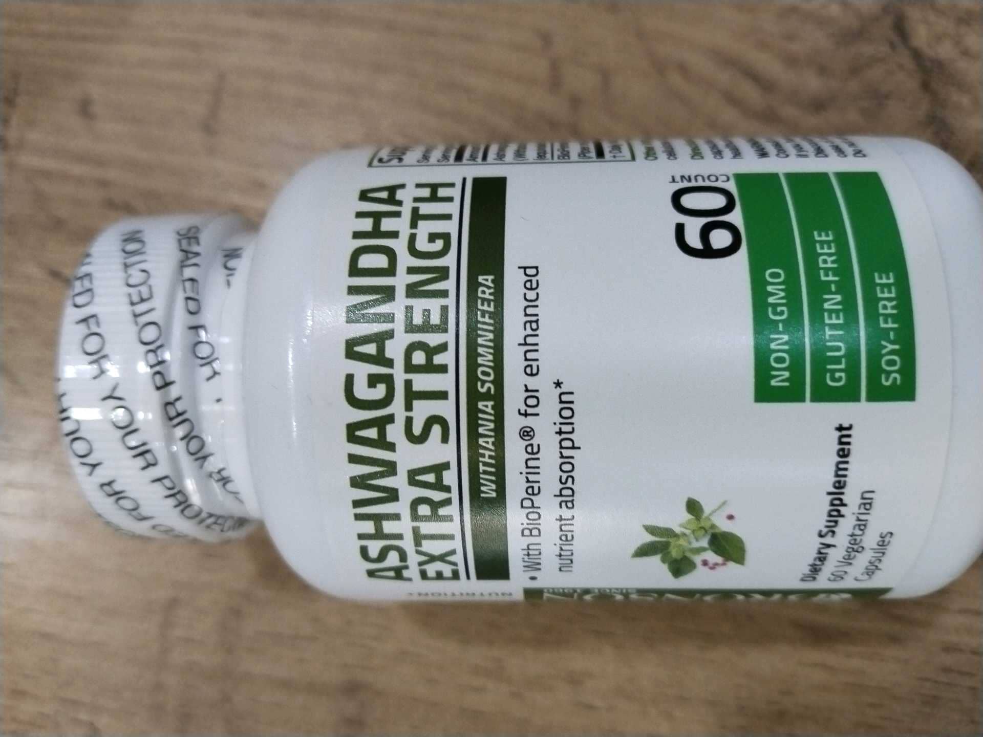 BRONSON Ashwagandha Extra Strenghth 60 veg cap 1