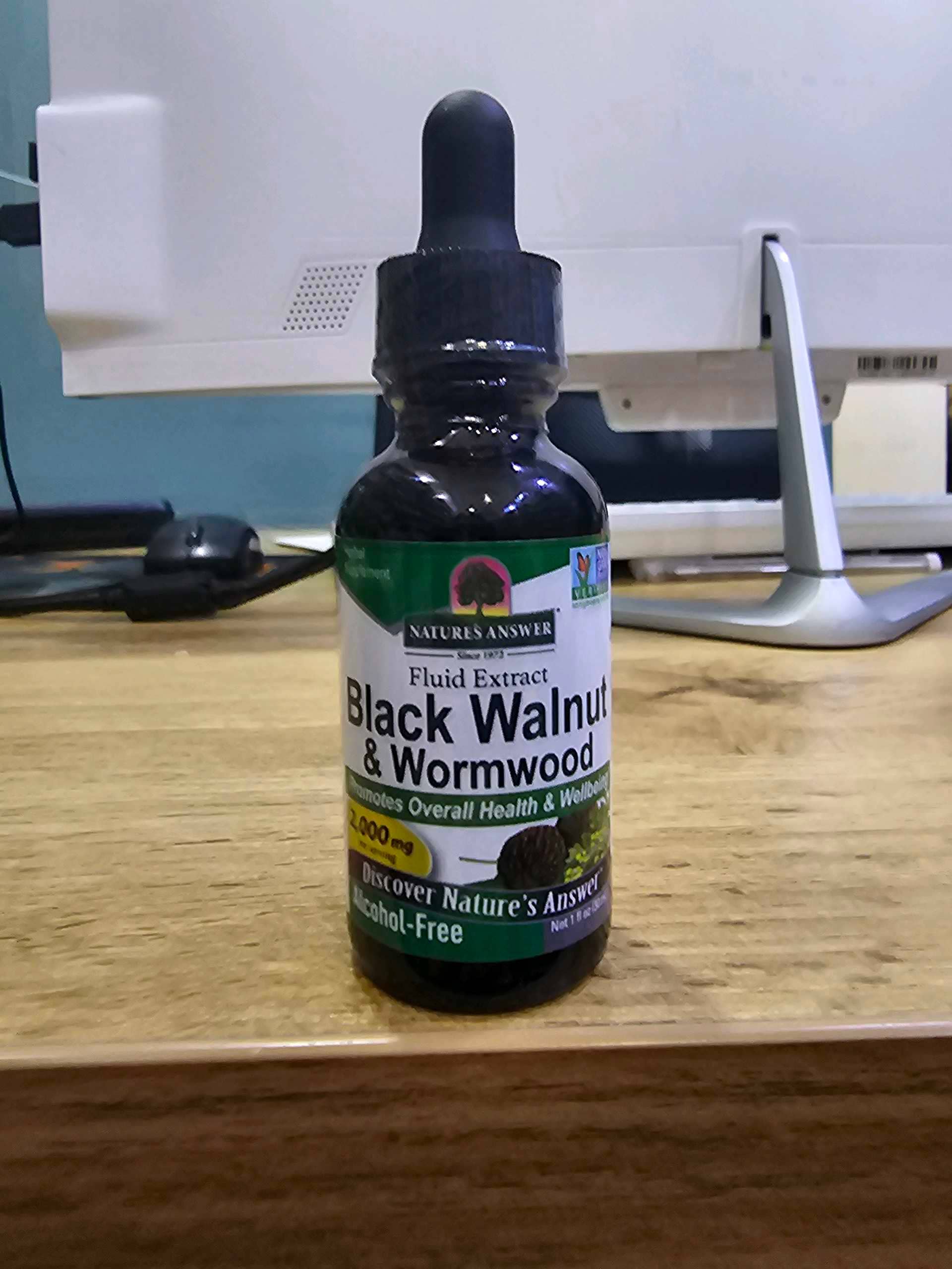 Nature's Answer Black WallNut&Wormwood 1