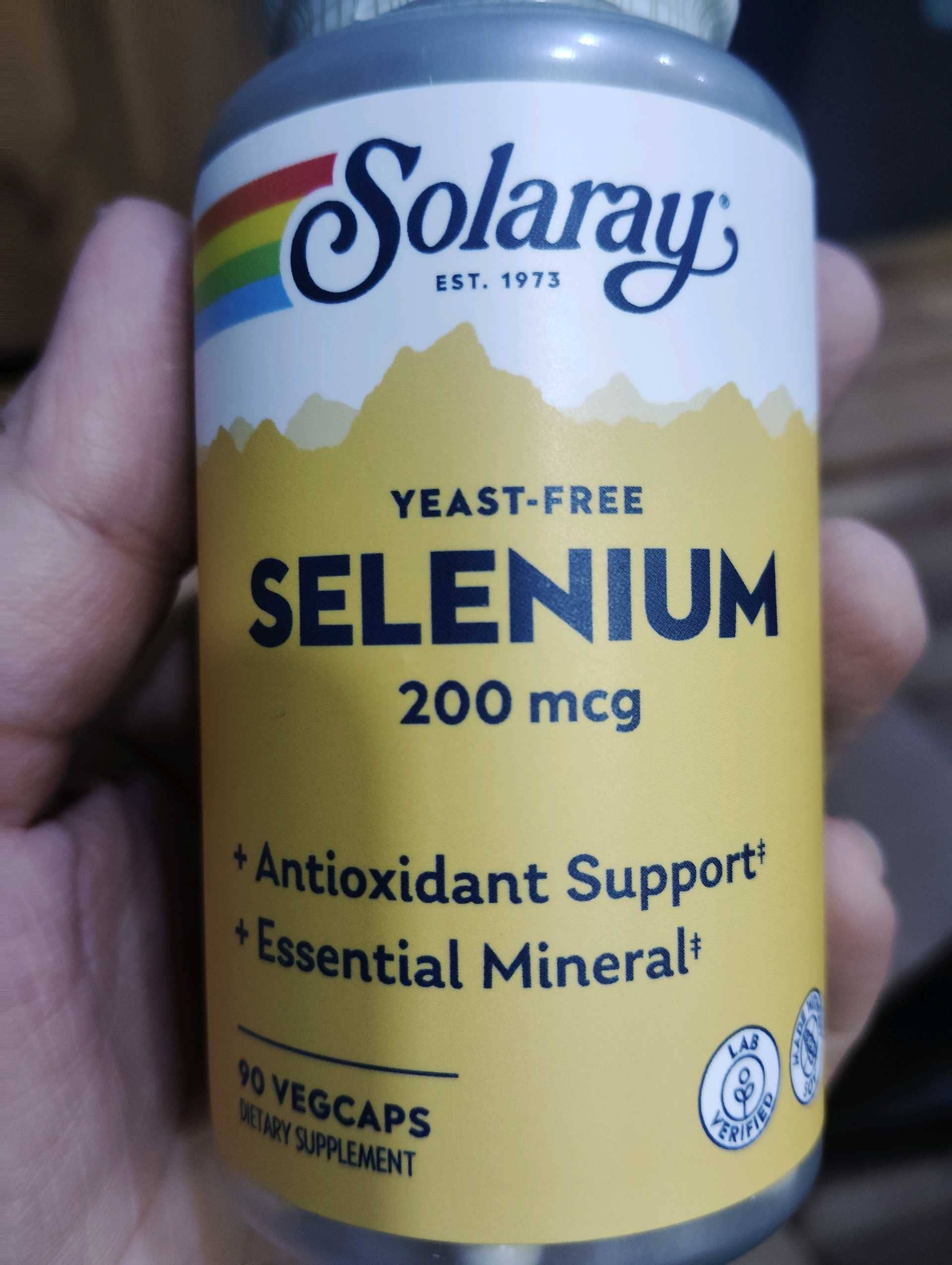 Selenium 200mg Solaray 1