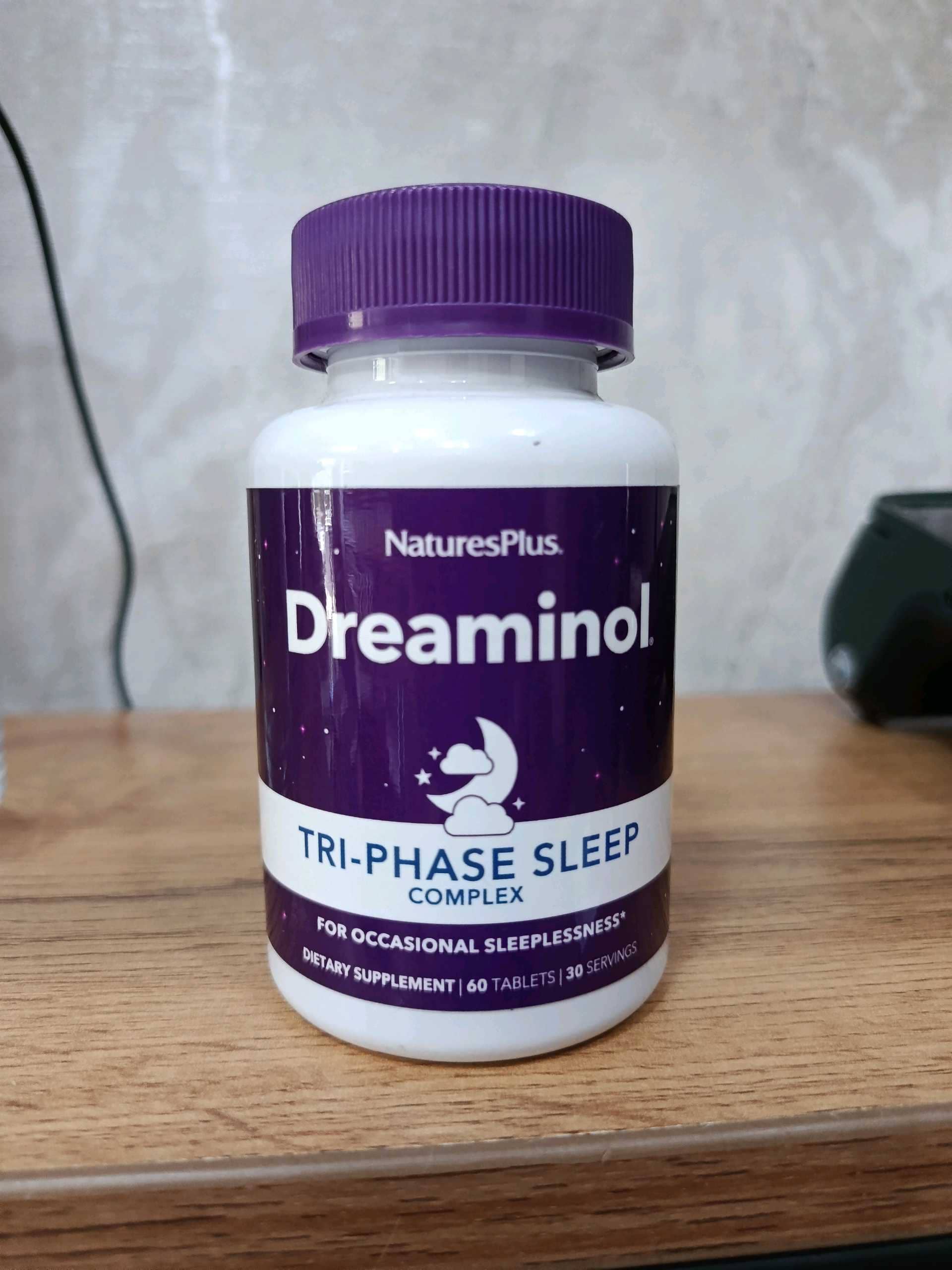 NATURESPLUS, DREAMINOL®, TRI-PHASE SLEEP COMPLEX, 60 TABLETS 1