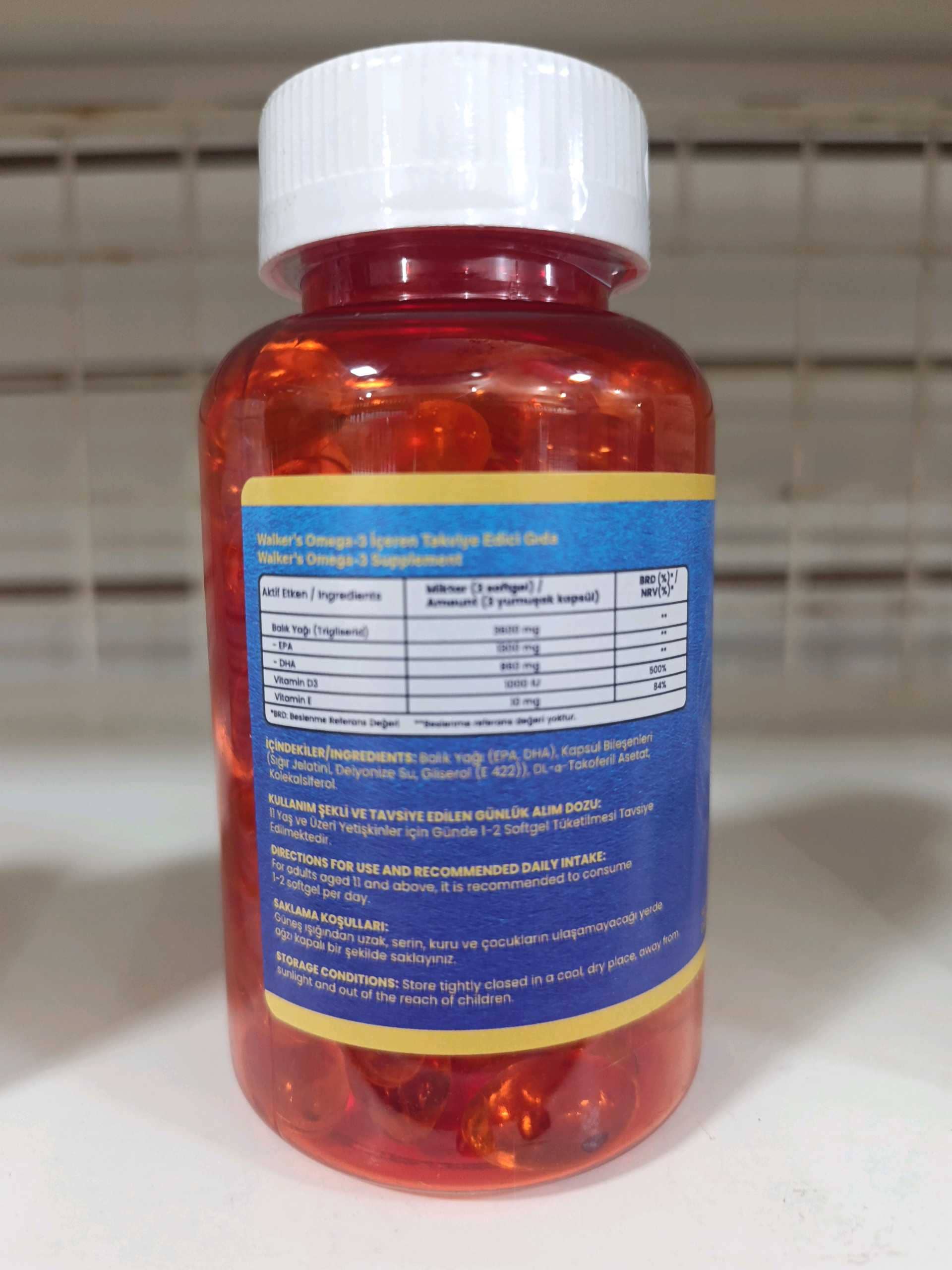 Walkers omega-3 90 tab 2