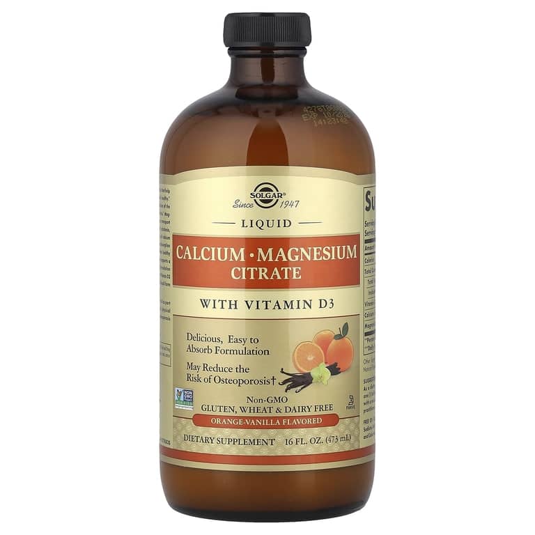 Solgar liquid calcium magnesium citrate 1