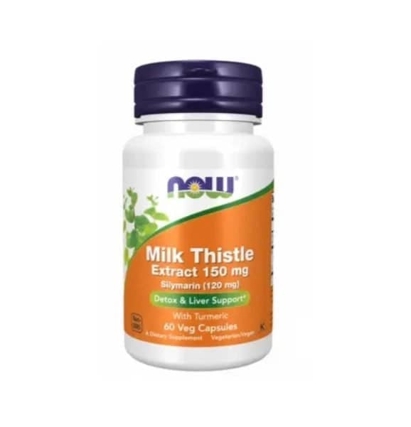NOW MILK THISTLE 150mg  60 VEGCAPS 1